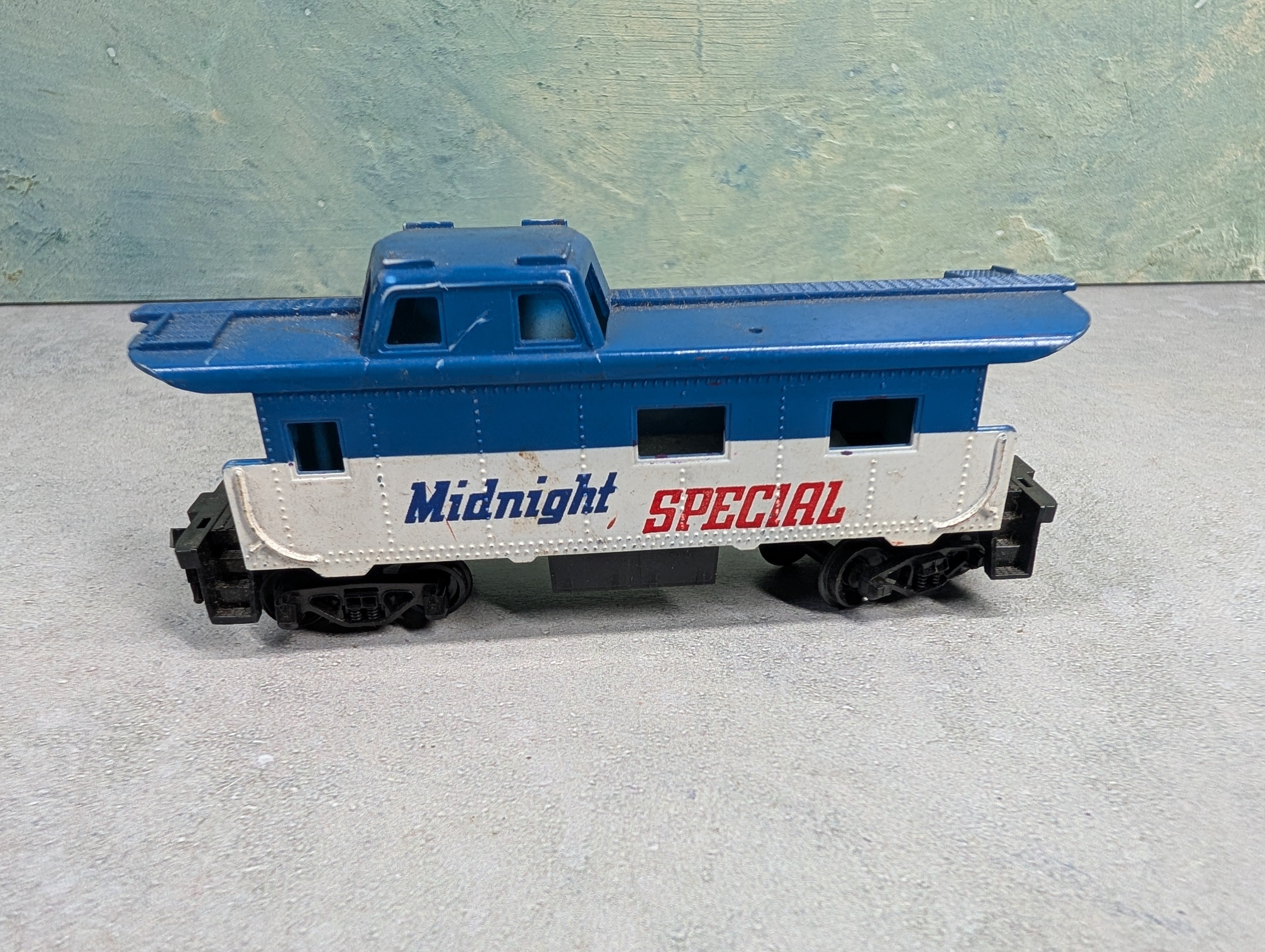 USED Tyco HO Scale Caboose Midnight Special