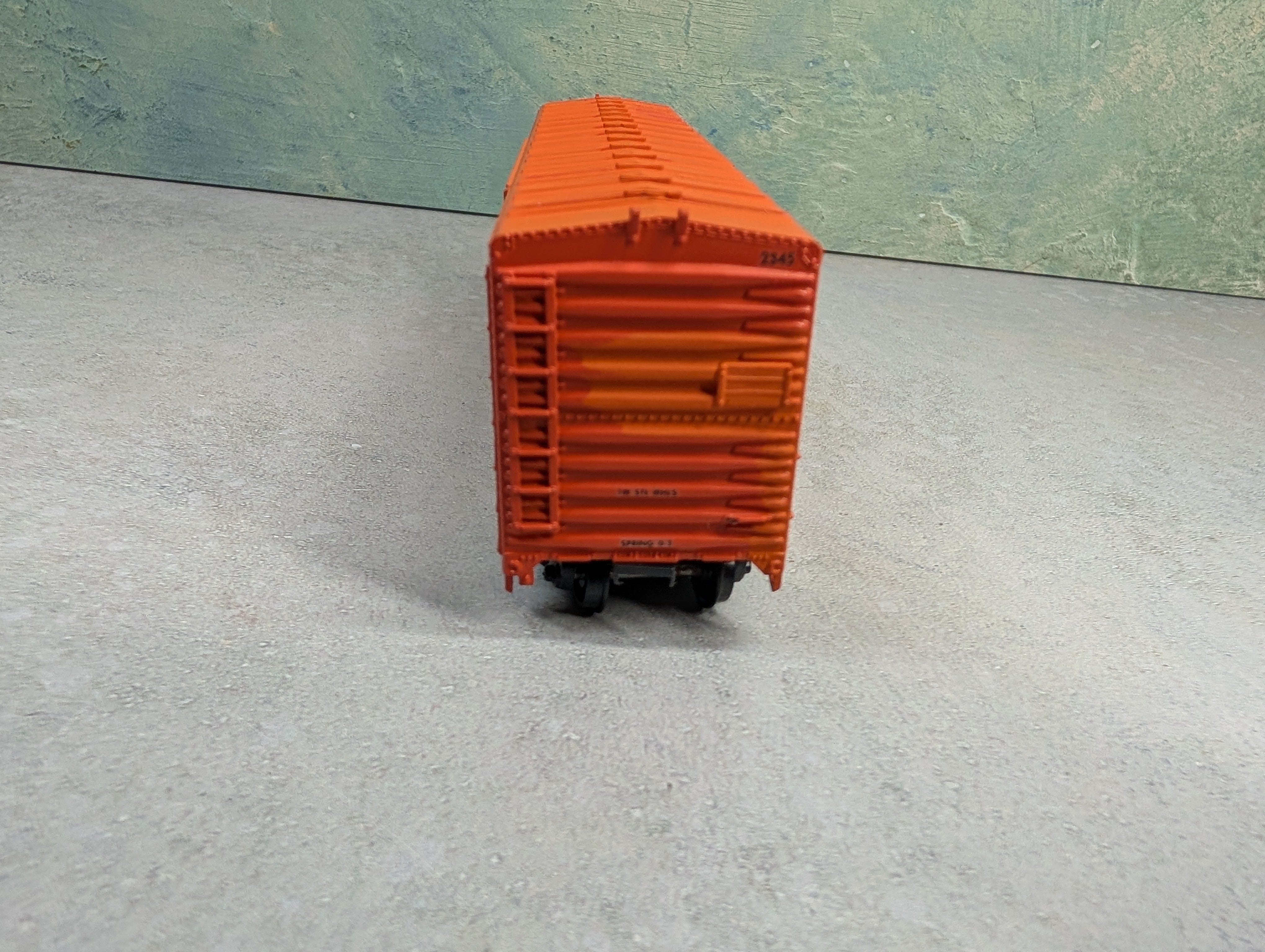 USED Athearn HO Scale 50' Box Car American Refrigerator Transit MODX #2345 Custom Patches