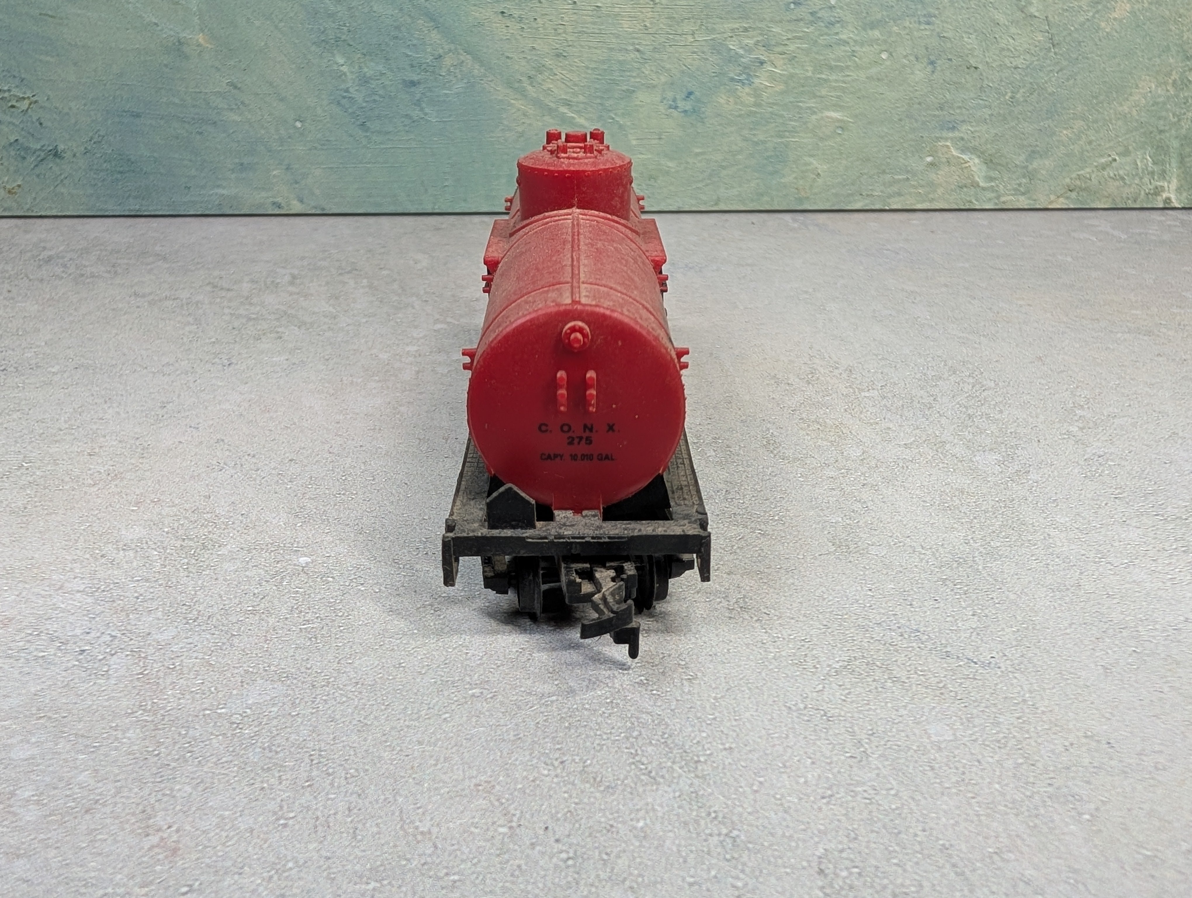 USED Life-Like HO Scale Single Dome Tank Car Conoco CONX #275