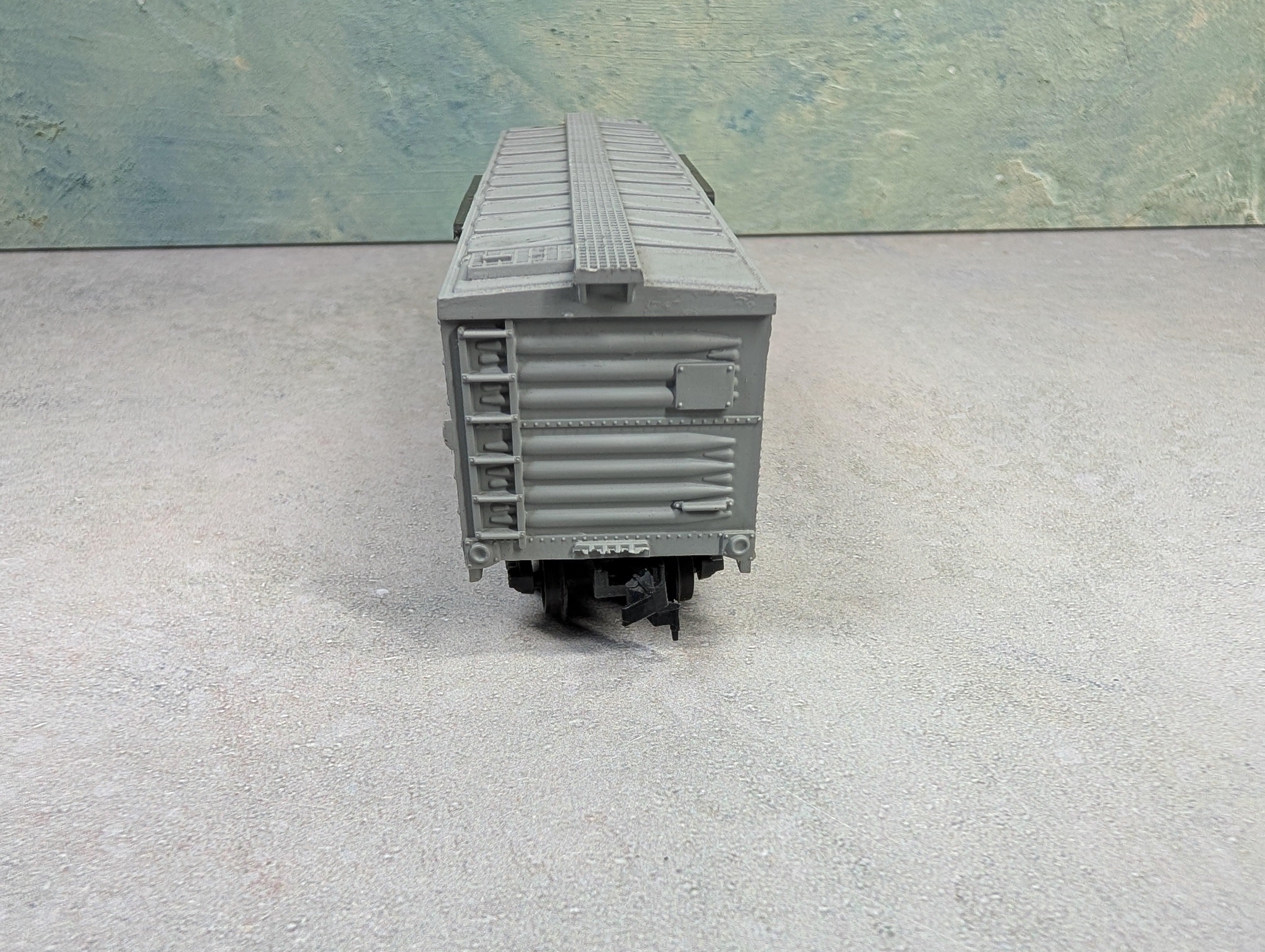 USED Life-Like HO Scale Wood Braced Box Car Virginian VGN #61550