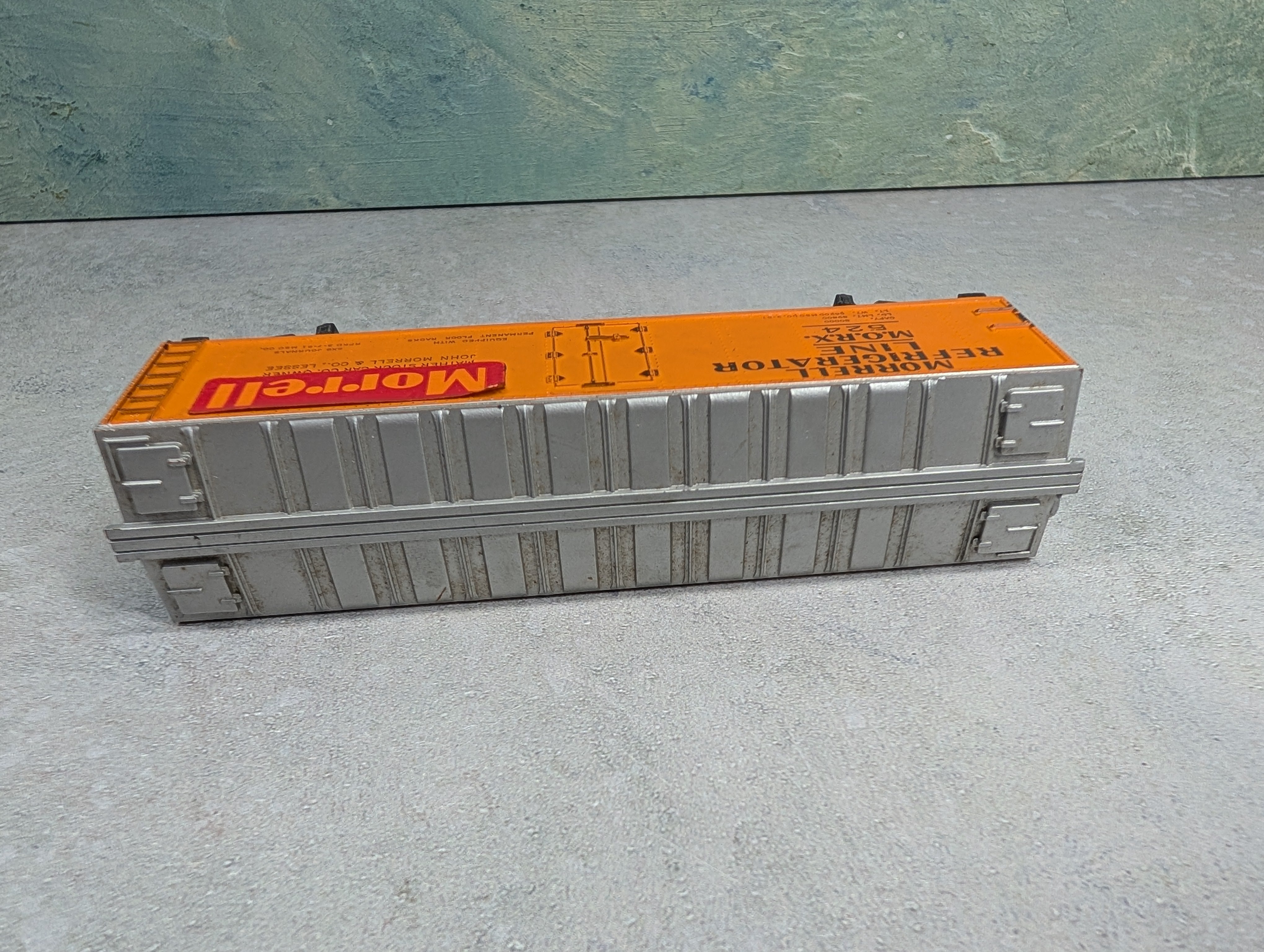 USED Gilbert HO Scale 40' Reefer Box Car Morrell MORX #524