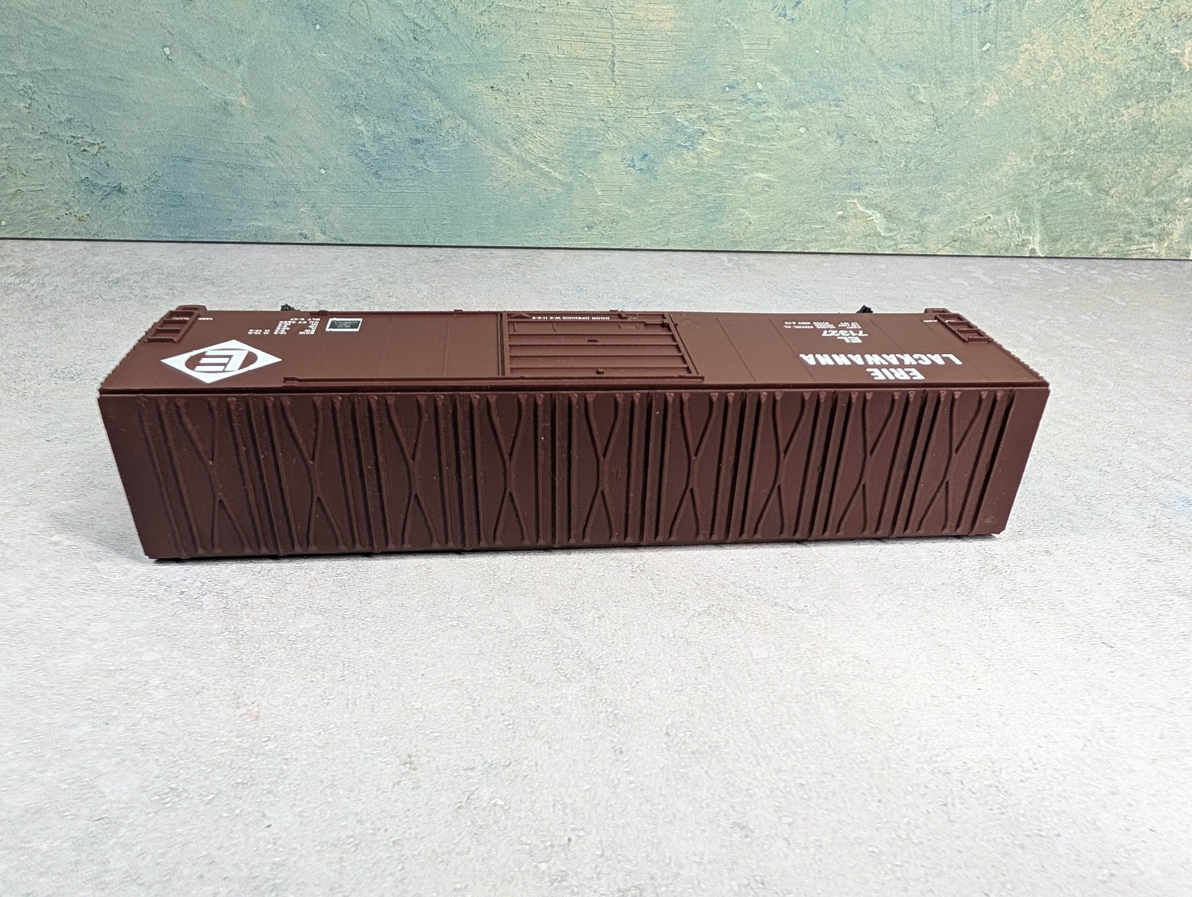 USED Life-Like HO Scale 50' Box Car Erie Lackawanna EL #71327