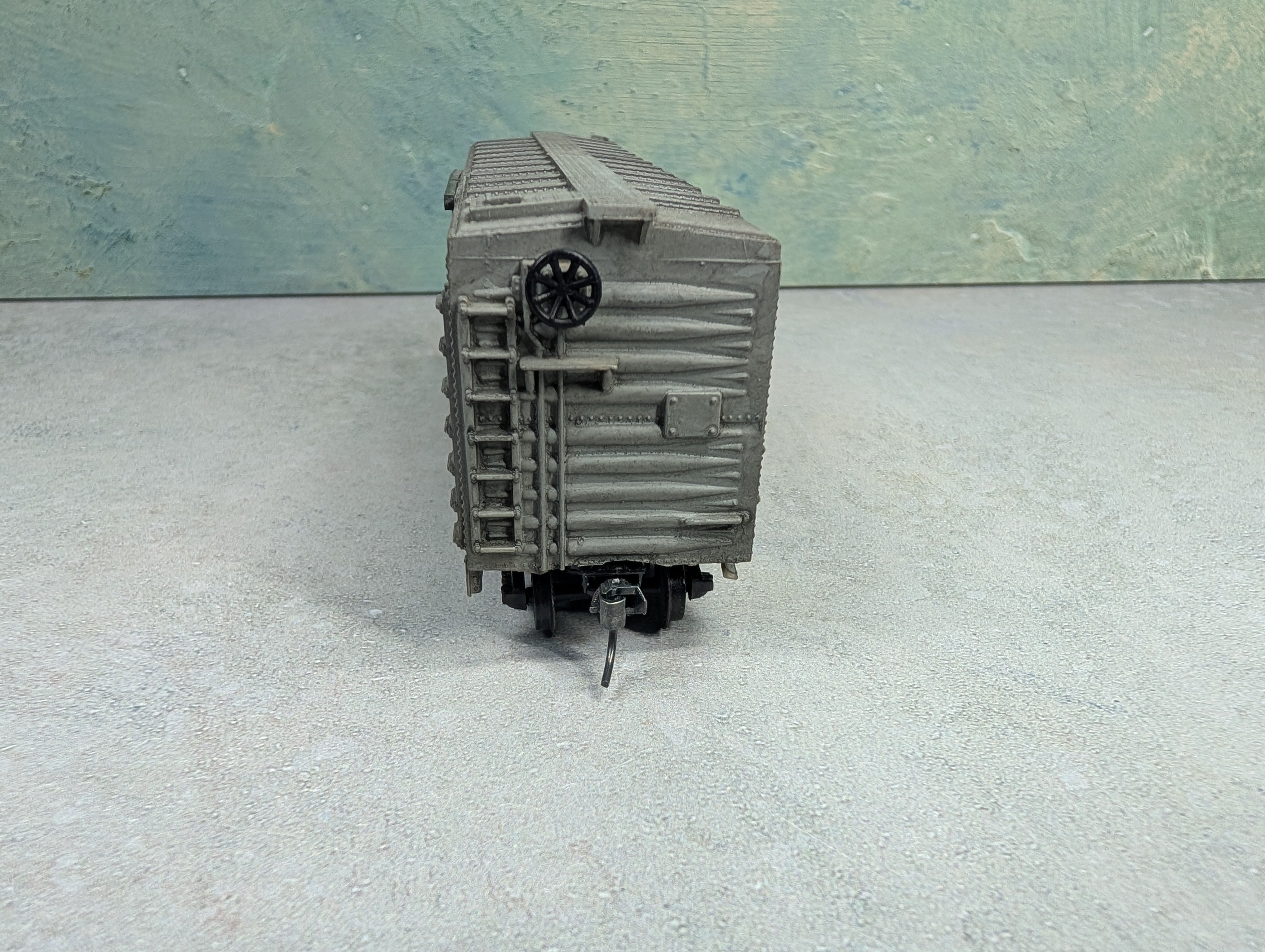 USED Life-Like HO Scale 40' Box Car Erie Lackawanna EL #73510 Light Weathering