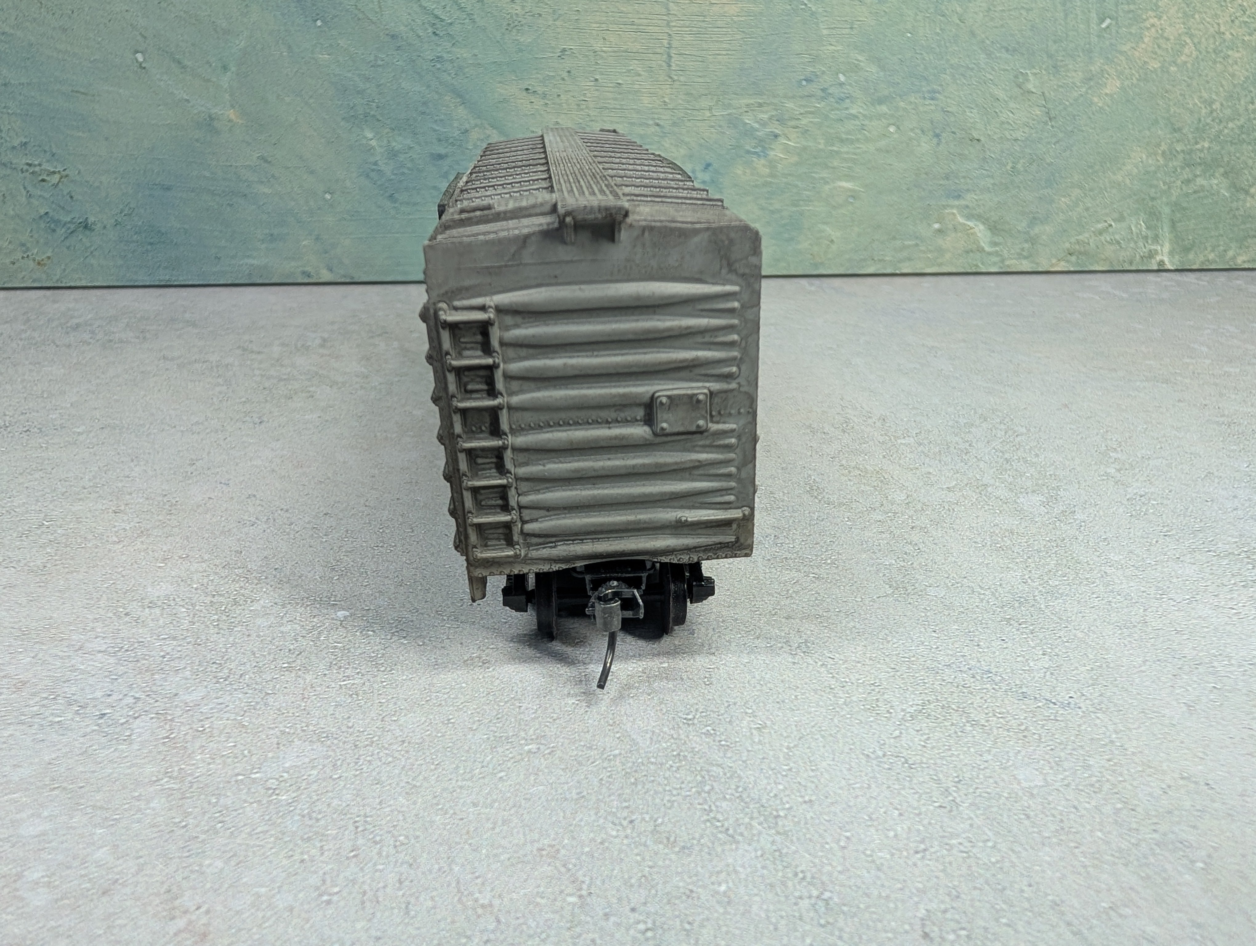 USED Life-Like HO Scale 40' Box Car Erie Lackawanna EL #73510 Light Weathering