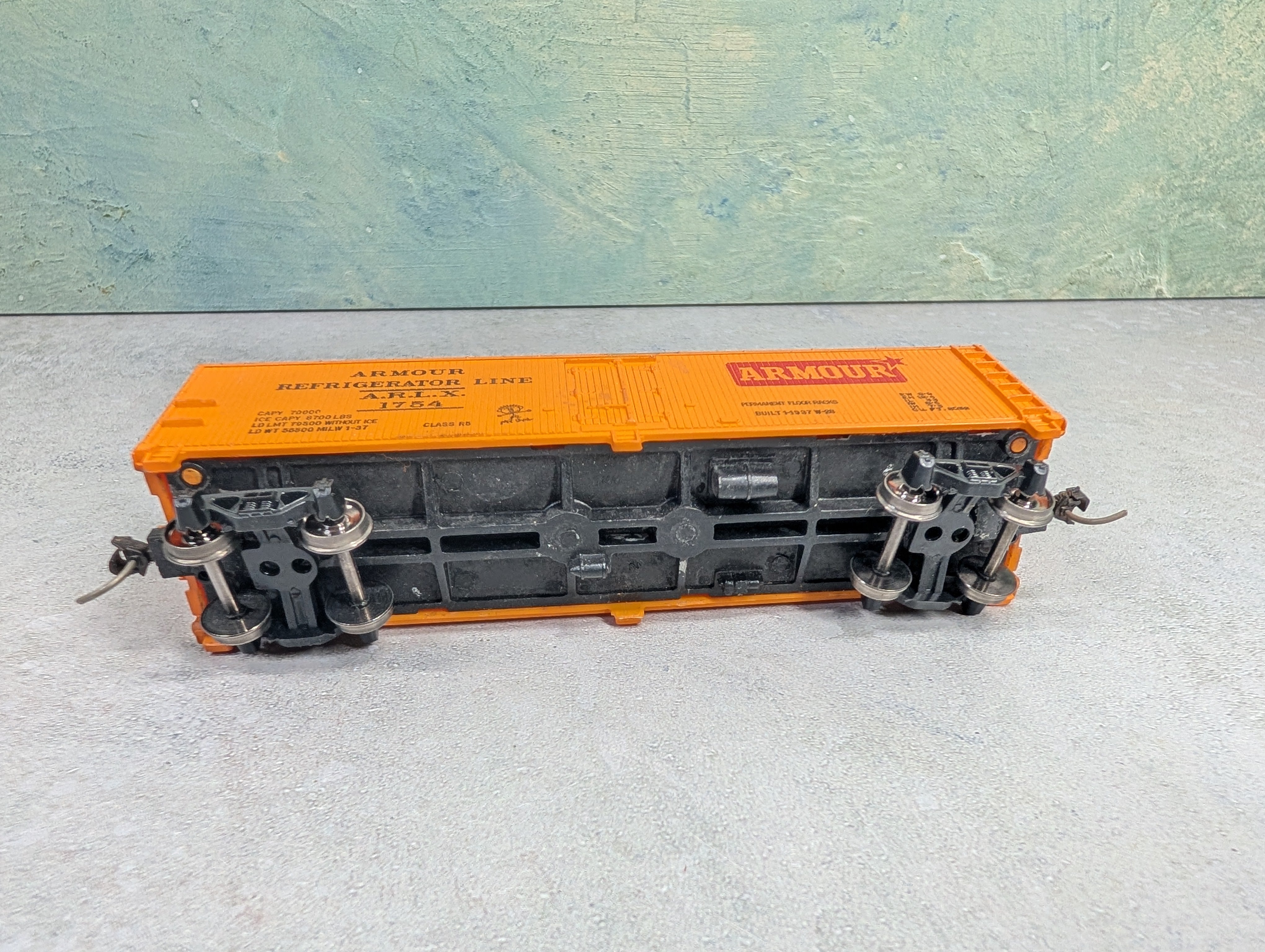 USED Mantua HO Scale Reefer Armour Refrigerator Line ARLX #1754