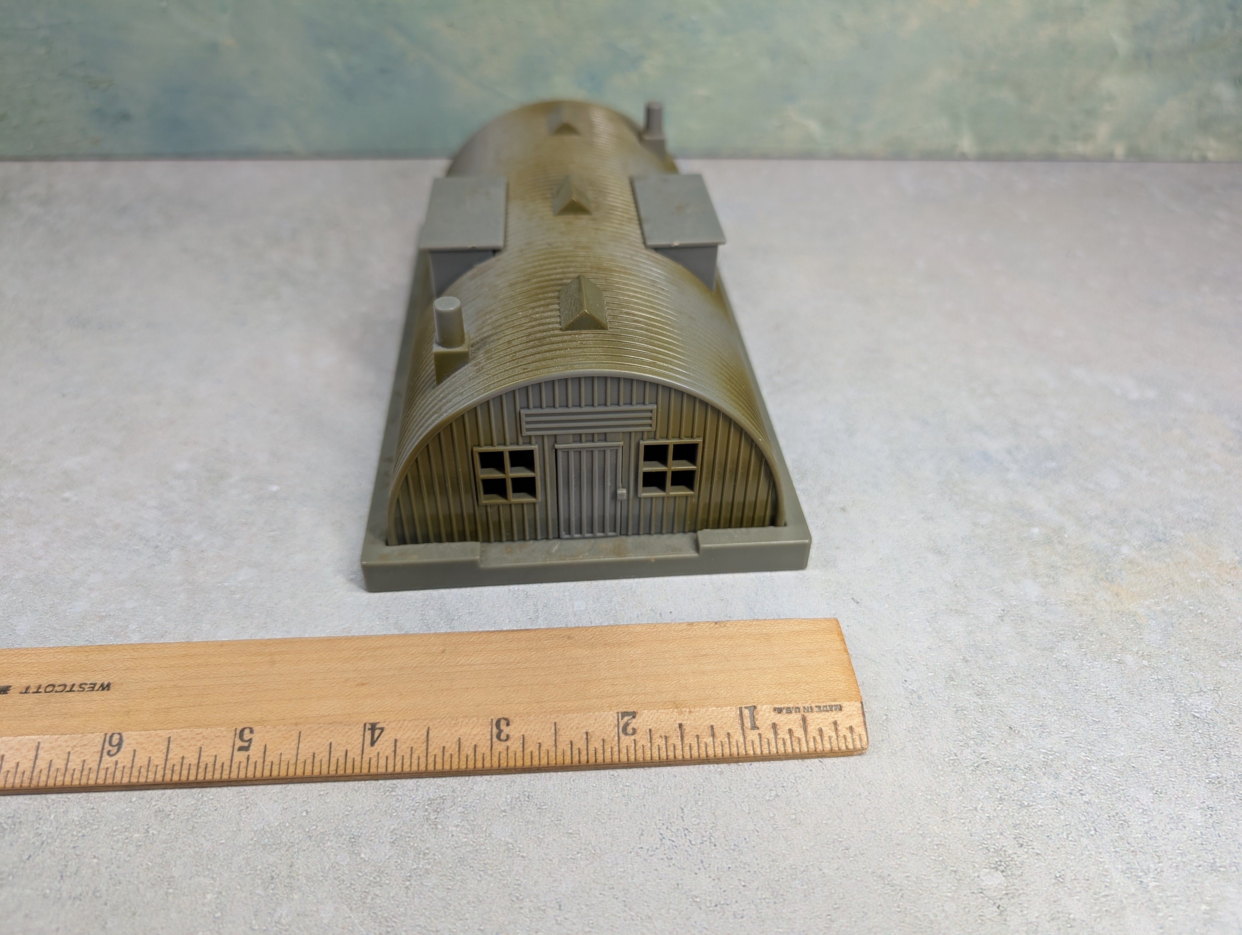 USED HO Scale Weathered Quonset Hut