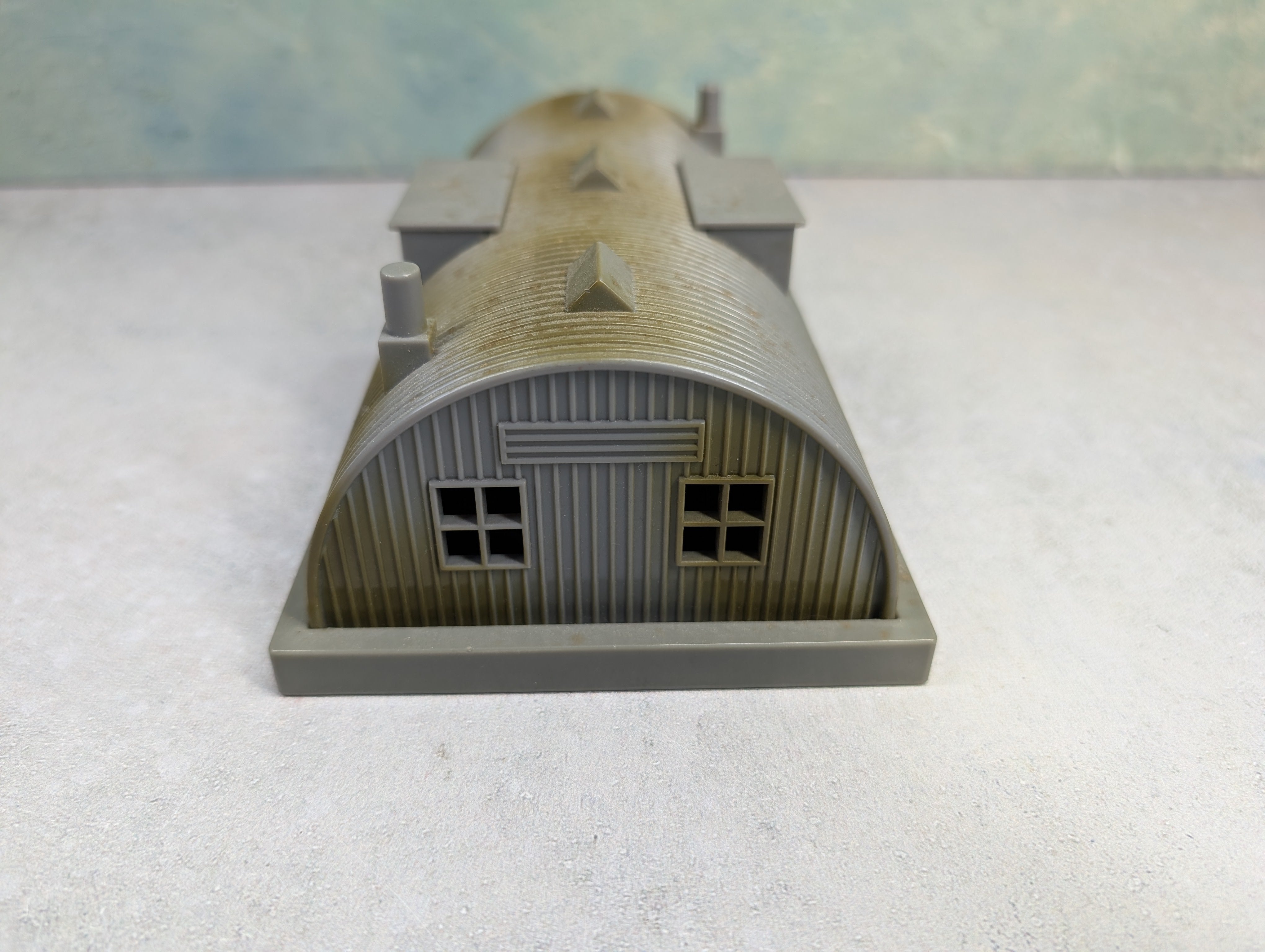 USED HO Scale Weathered Quonset Hut