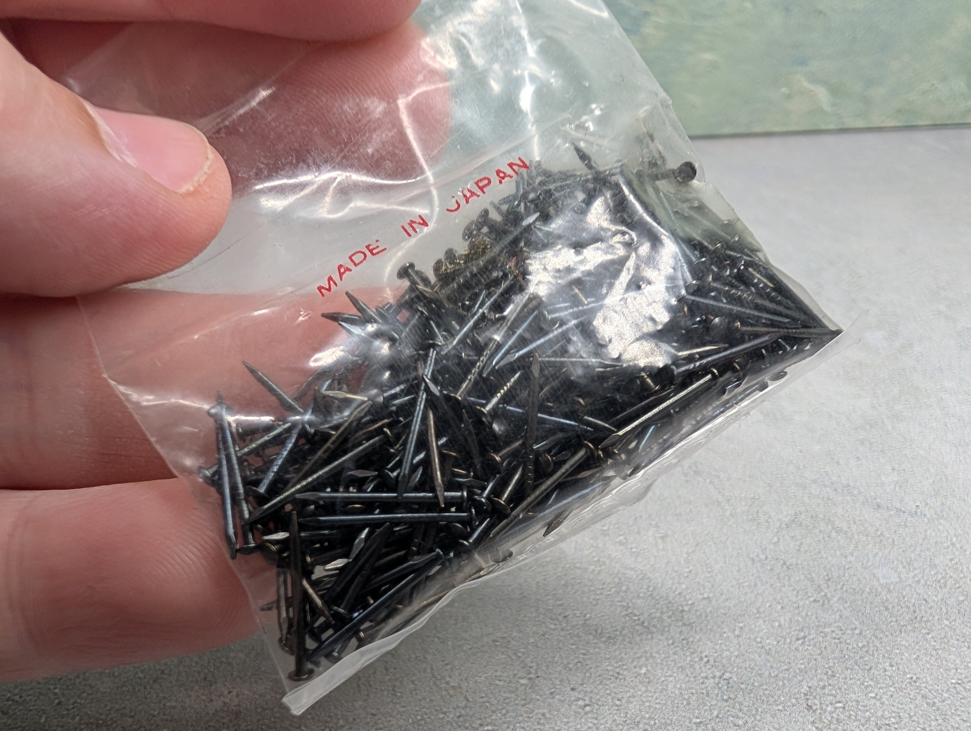 USED HO Scale Track Nails