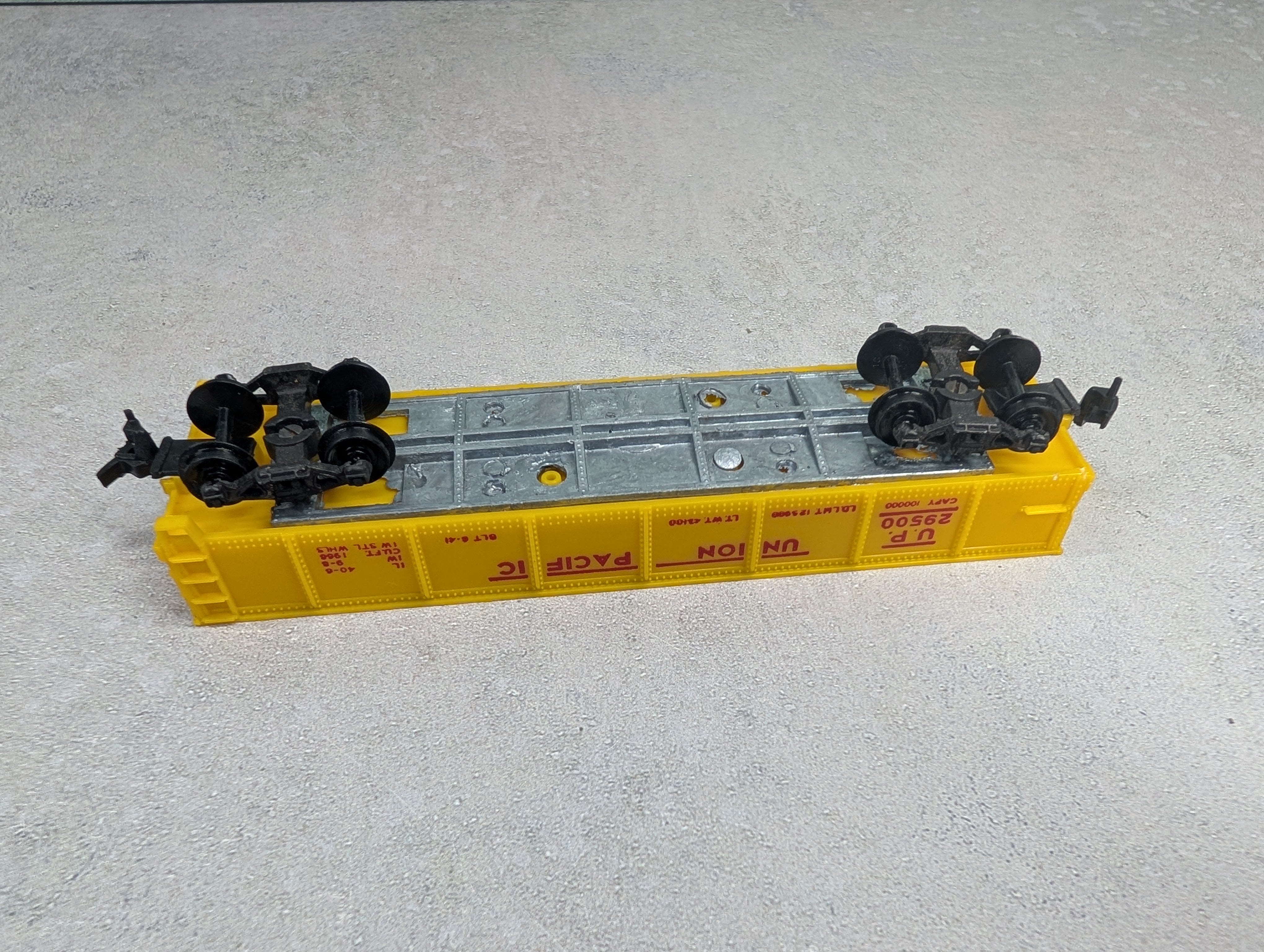 USED Varney HO Scale 40' Gondola Union Pacific UP #29500