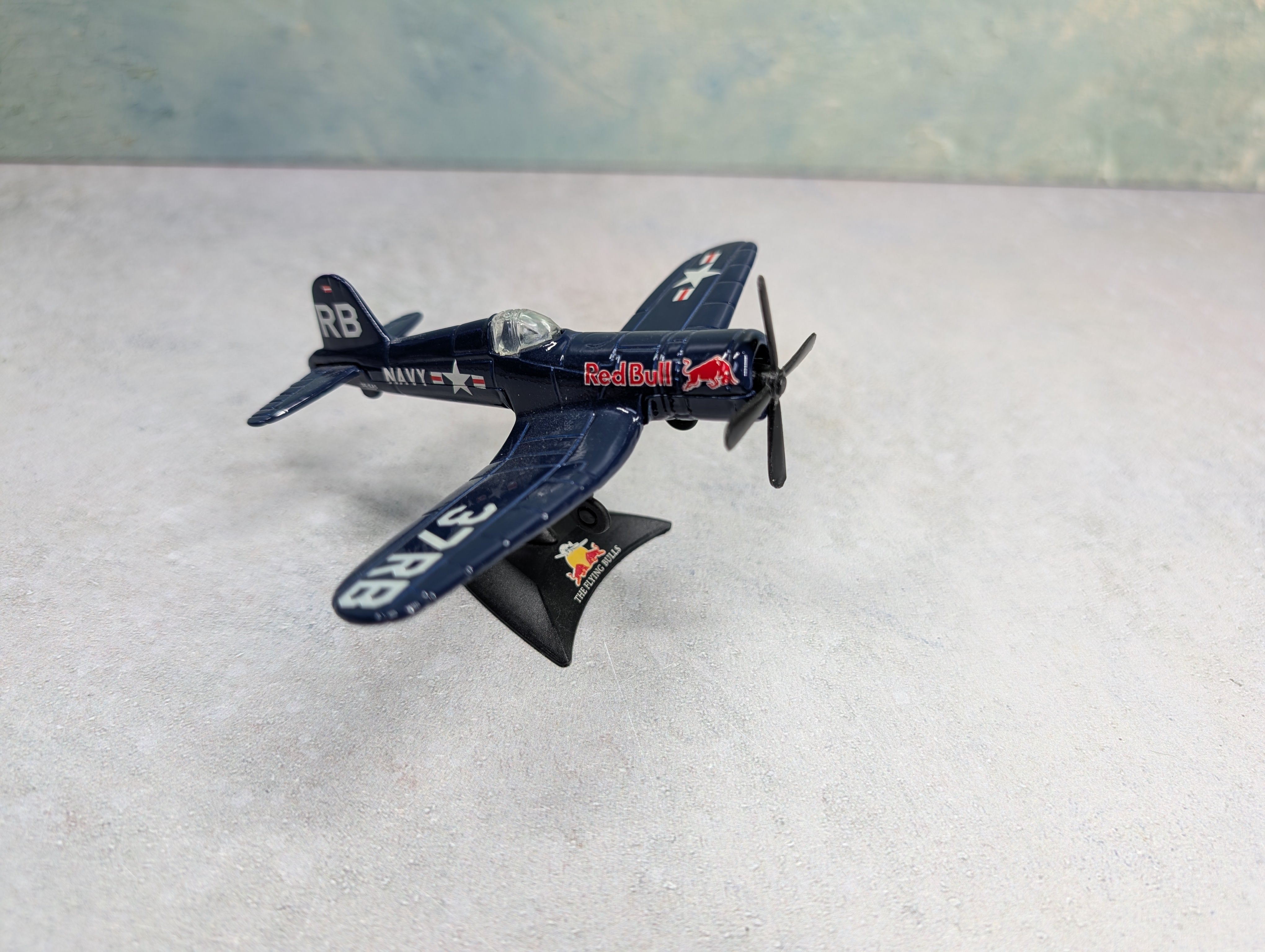 USED Vought F4U Corsair Airplane Flying Bulls, Red Bull 37RB