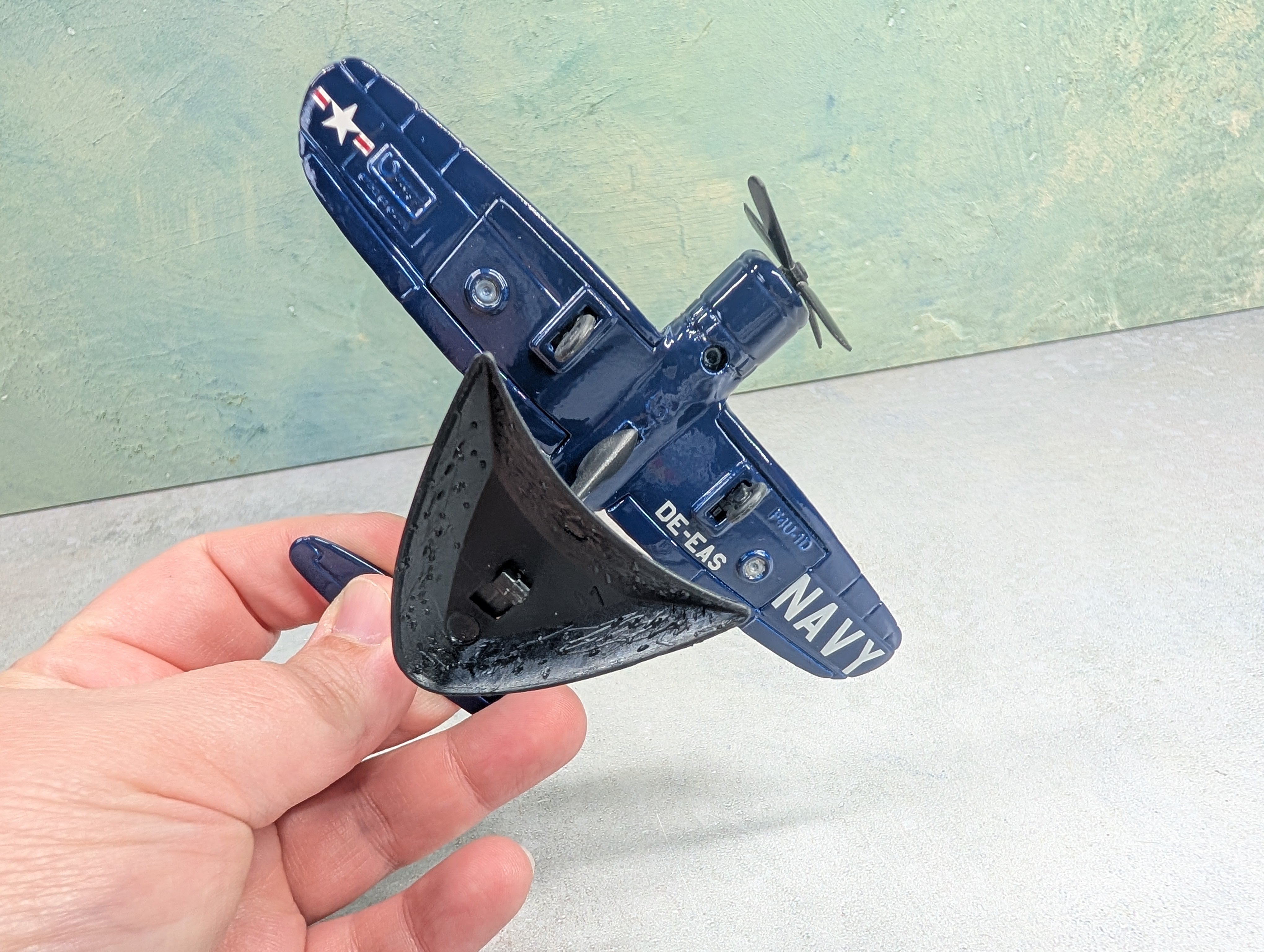 USED Vought F4U Corsair Airplane Flying Bulls, Red Bull 37RB