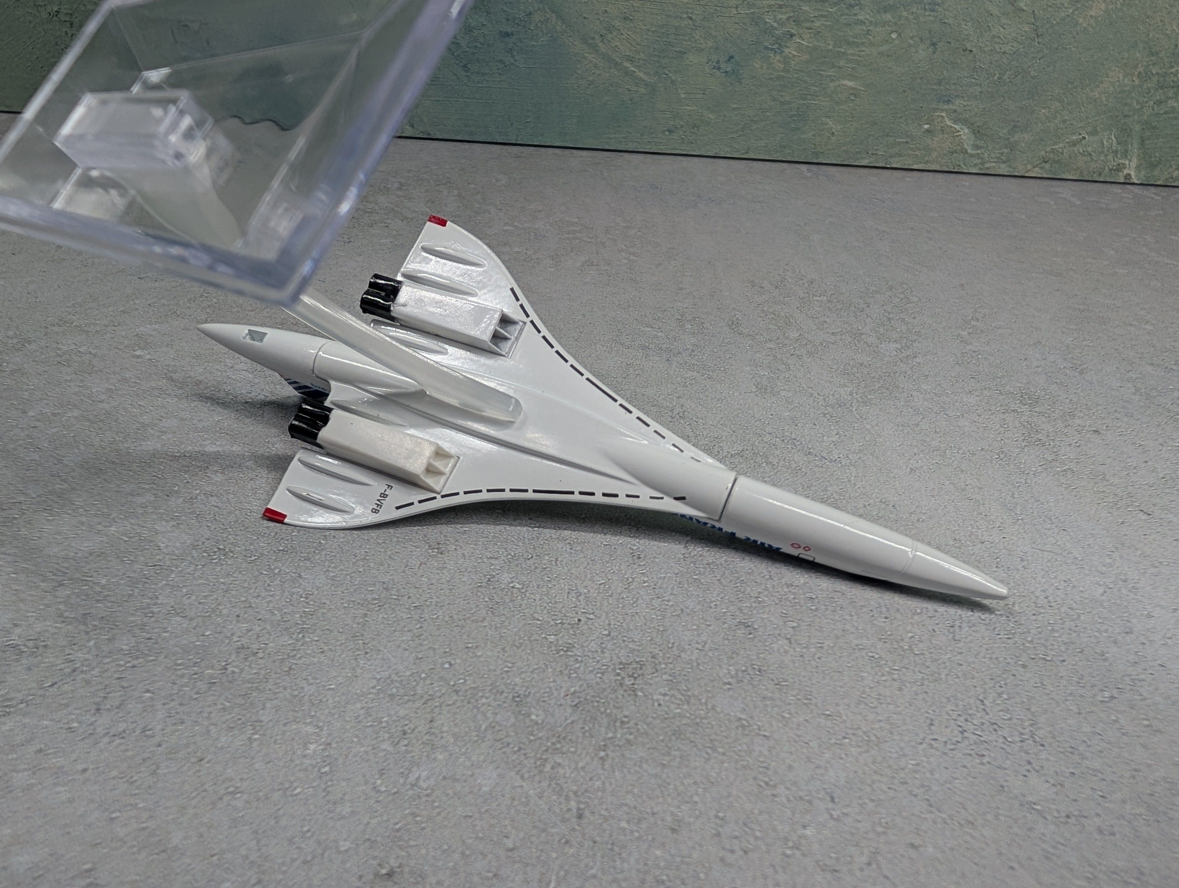 USED Air France F-BVFB Concorde Airplane Metal Model