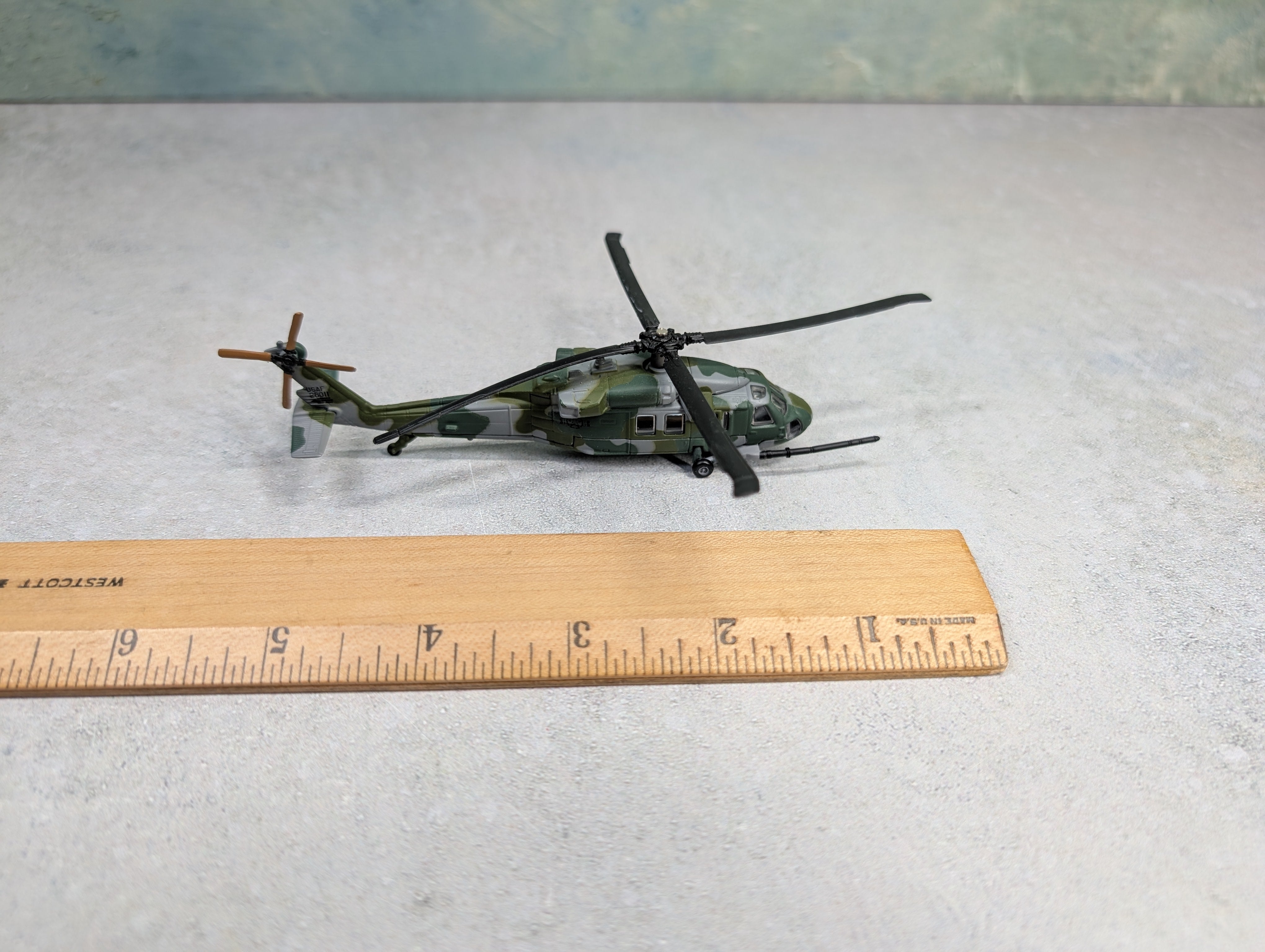 USED Corgi Forces of Valor USAF US Air Force Sikorsky HH-60 Pave Hawk Helicopter