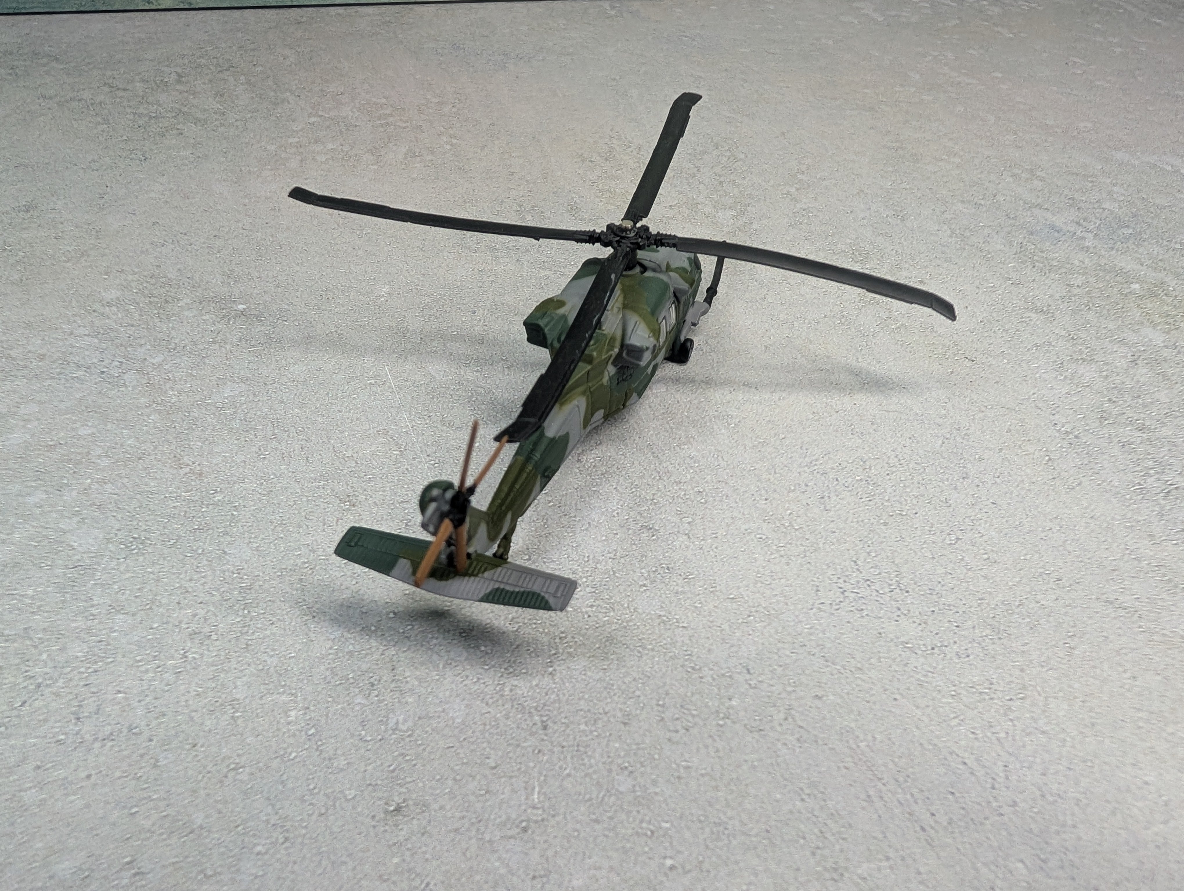 USED Corgi Forces of Valor USAF US Air Force Sikorsky HH-60 Pave Hawk Helicopter