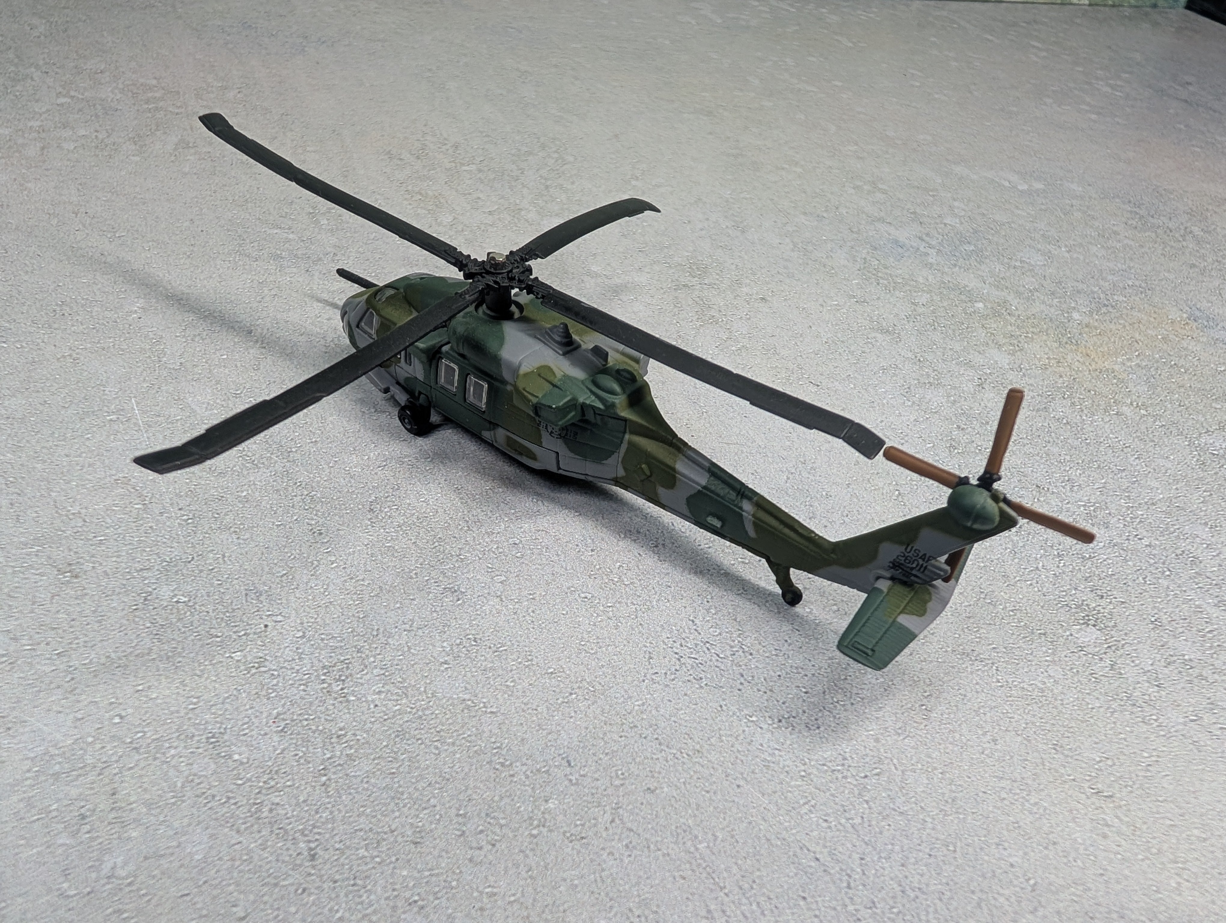 USED Corgi Forces of Valor USAF US Air Force Sikorsky HH-60 Pave Hawk Helicopter