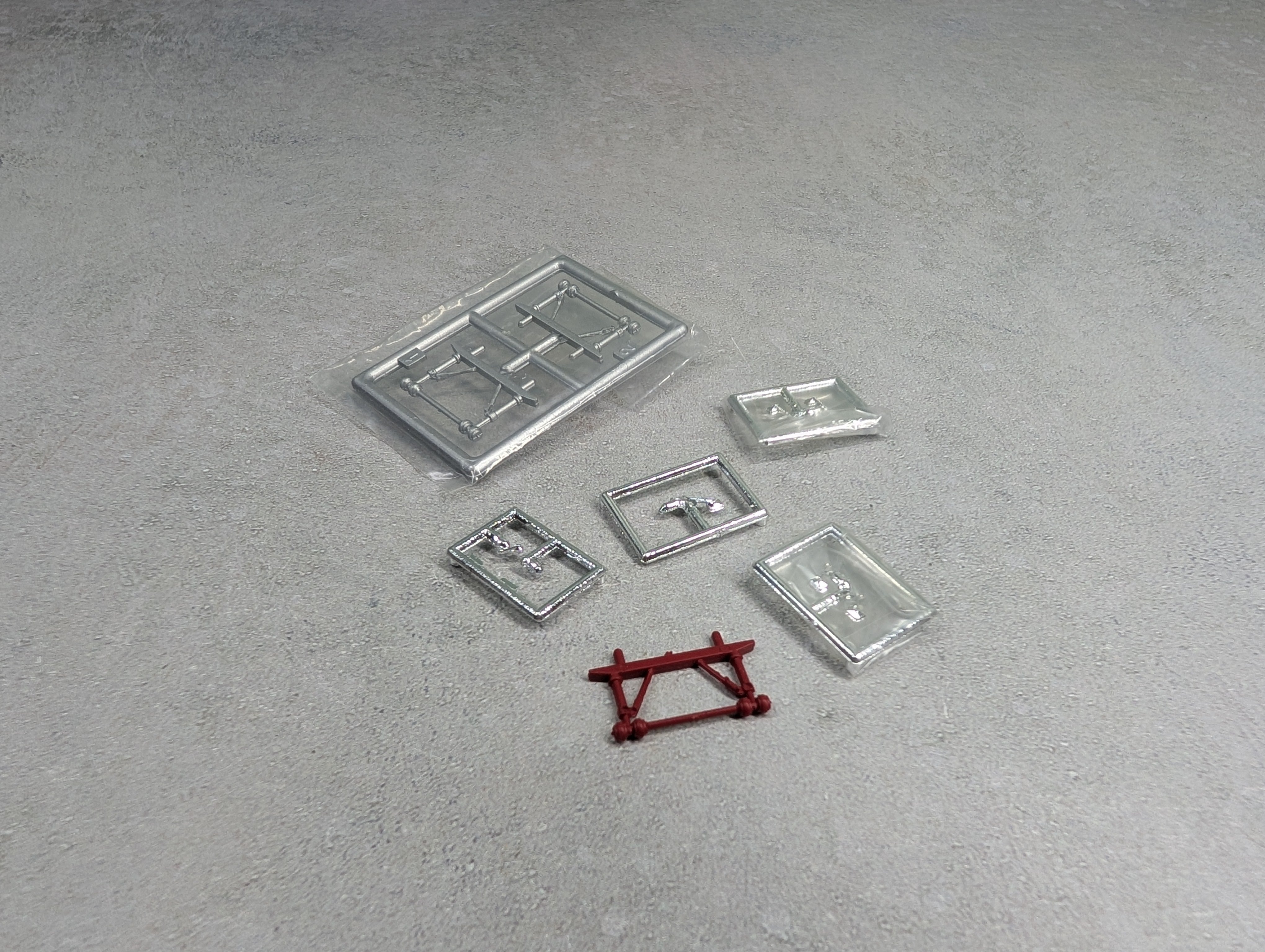 USED HO Scale Various Truck & Trailer Detail Parts