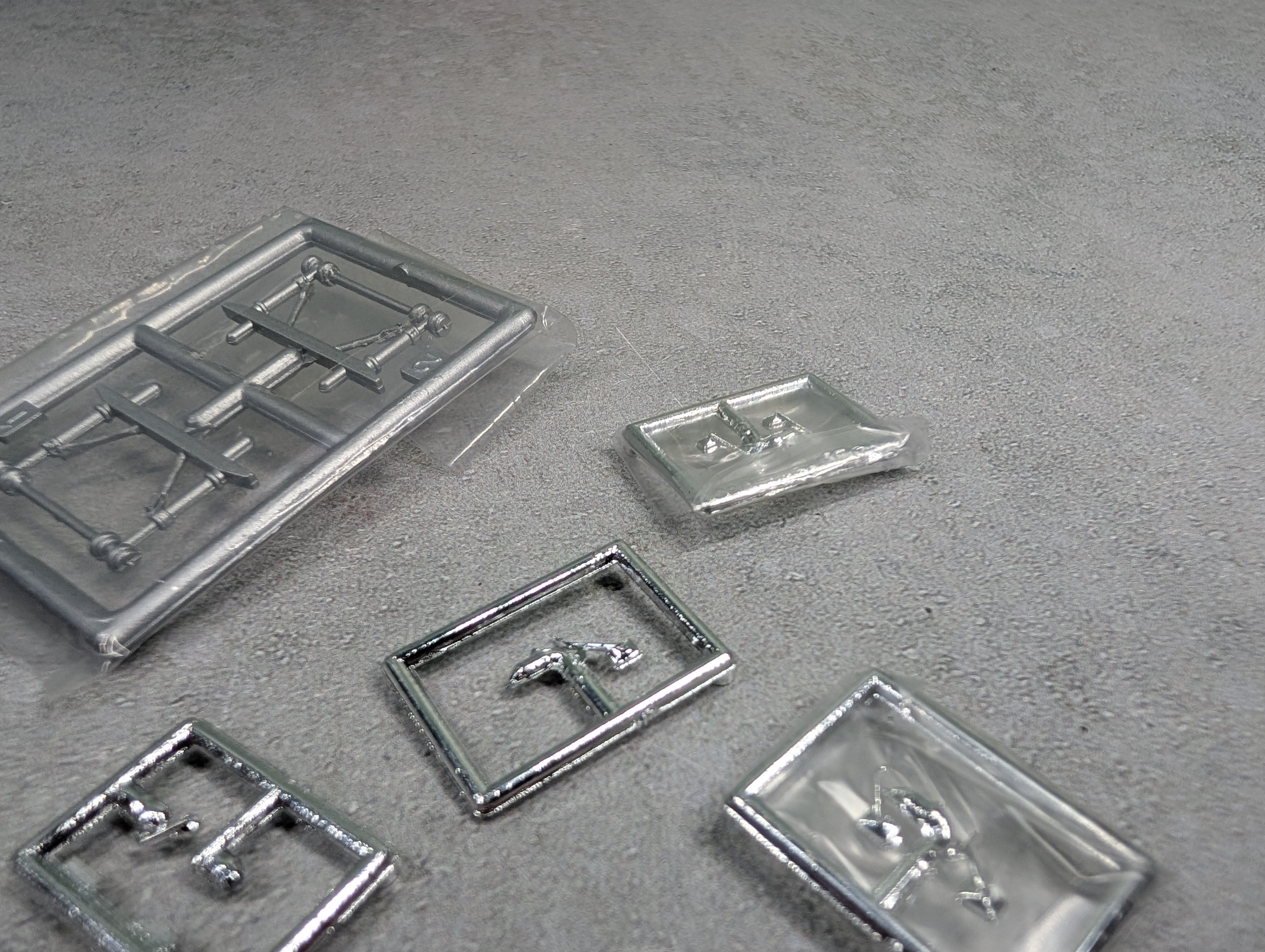 USED HO Scale Various Truck & Trailer Detail Parts