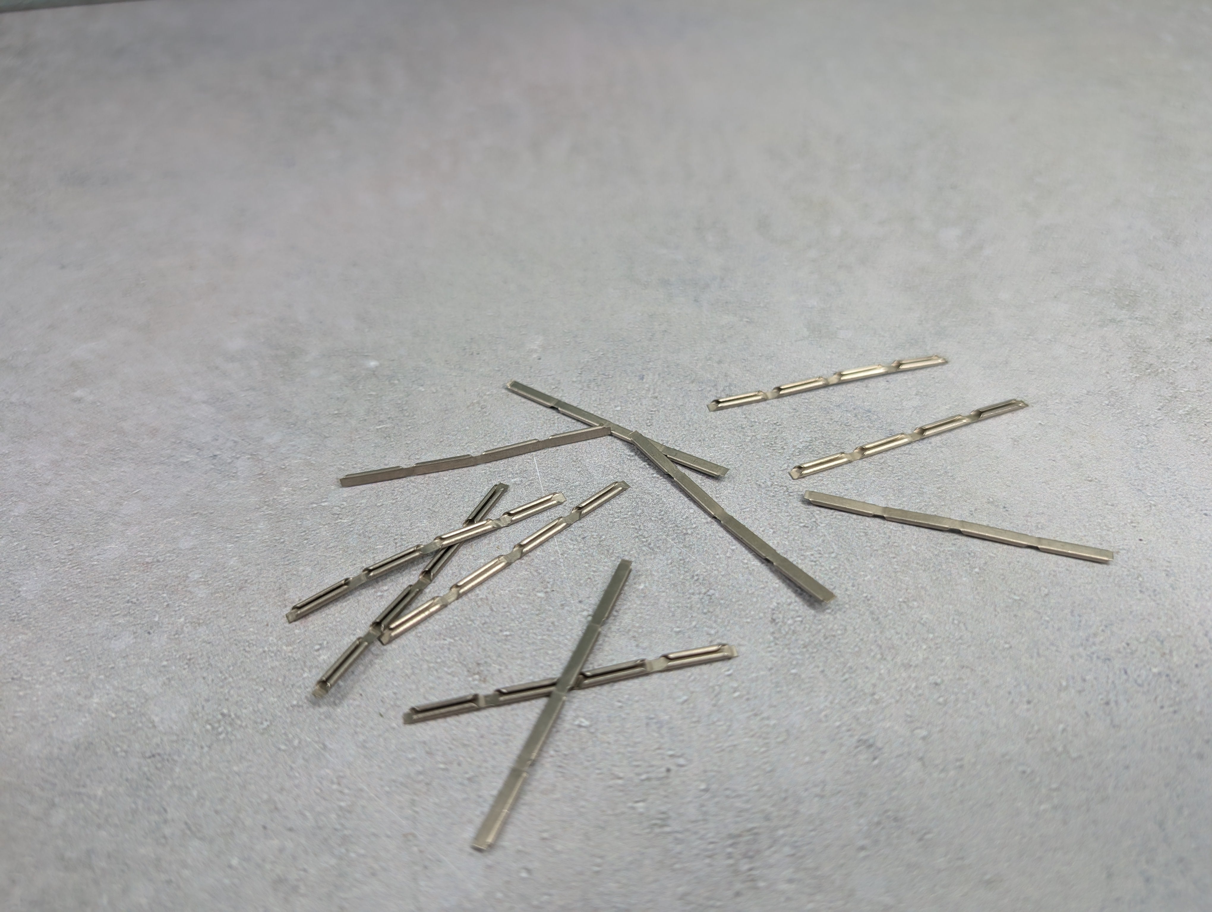 USED Atlas N Scale Code 80 Rail Joiners