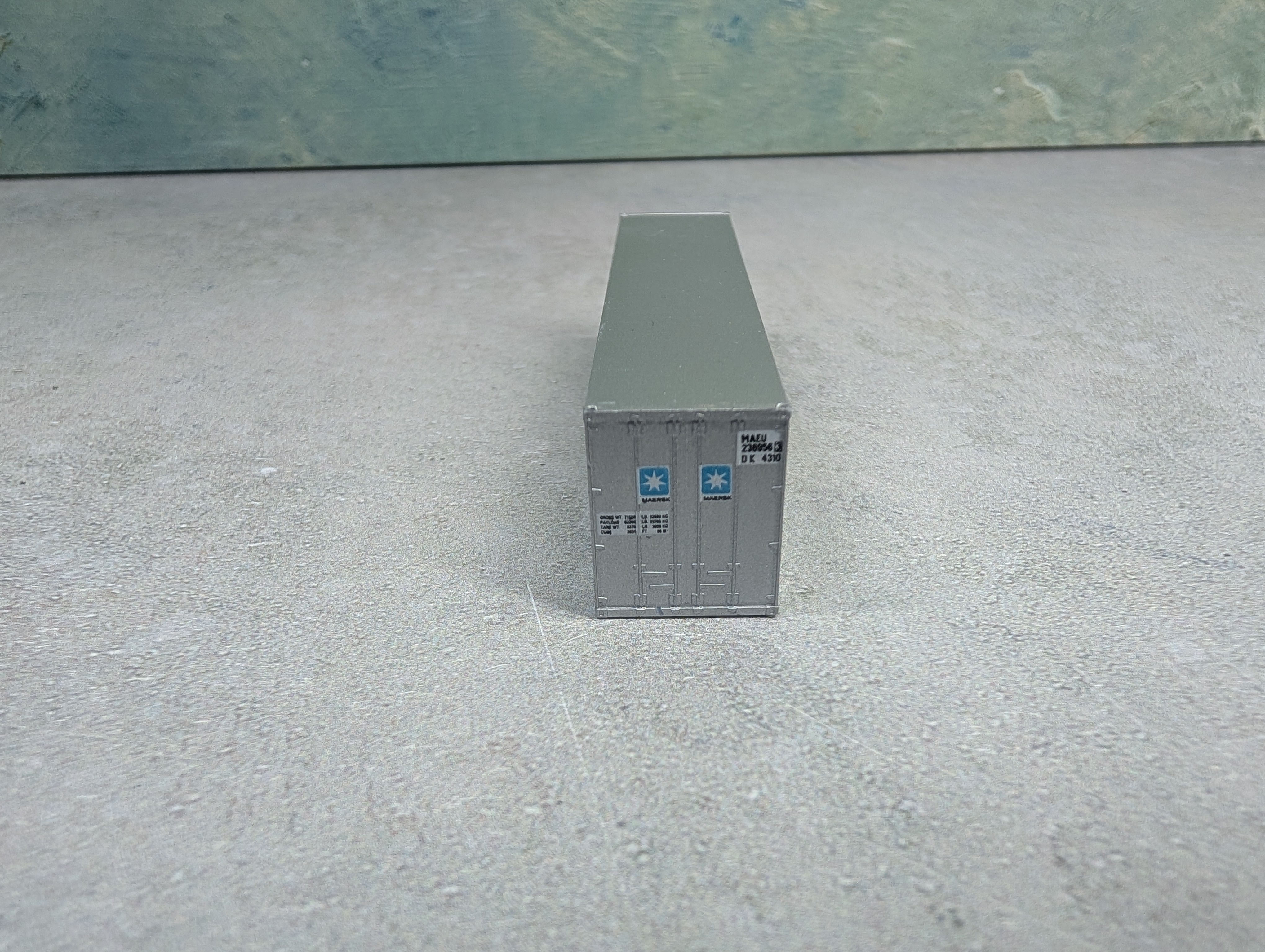 USED Walthers N Scale 40' Container Maersk MAEU #2389563