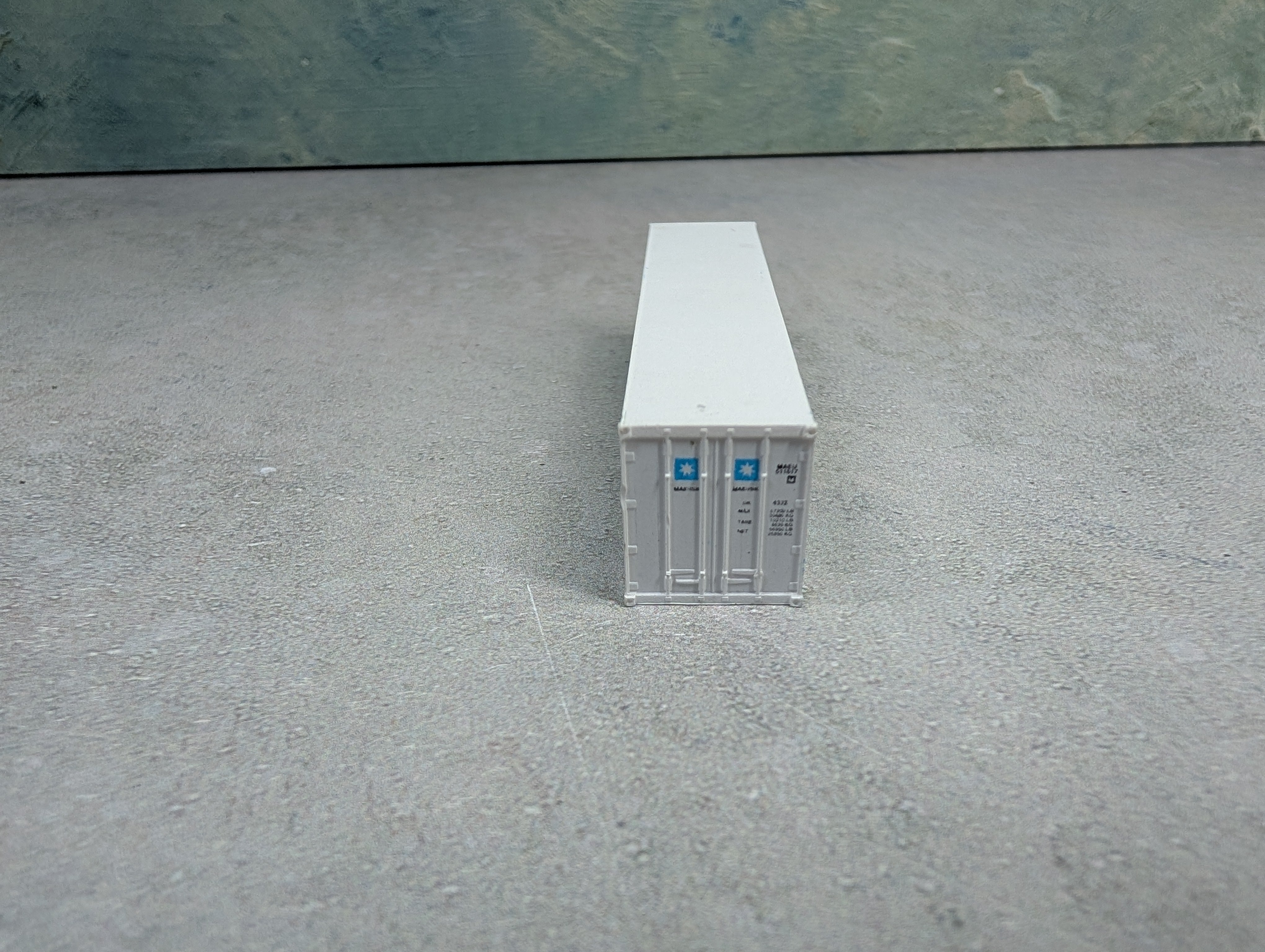 USED Deluxe N Scale 40' Refrigerated Container Maersk MAEU #511617