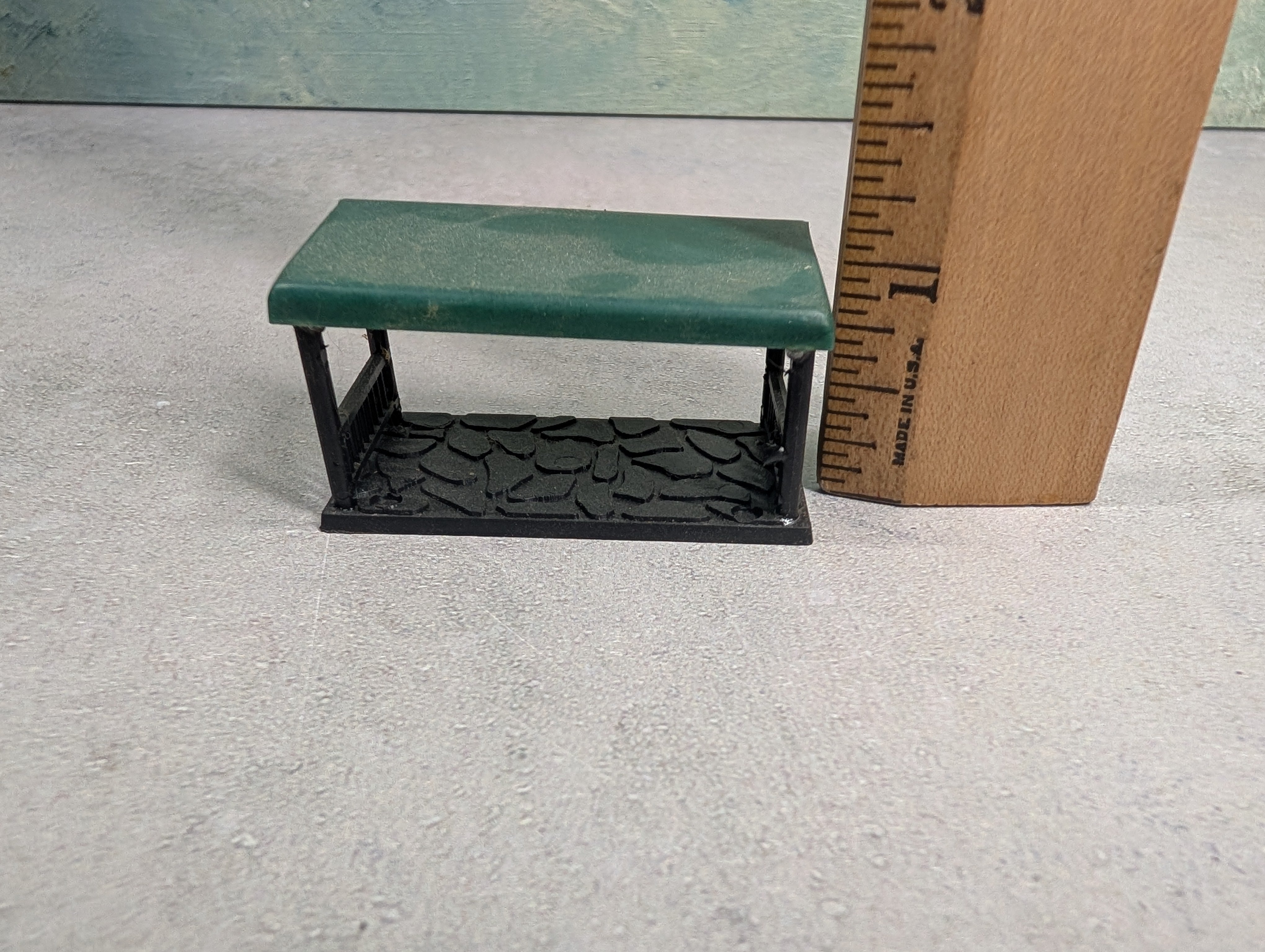 USED HO Scale Patio
