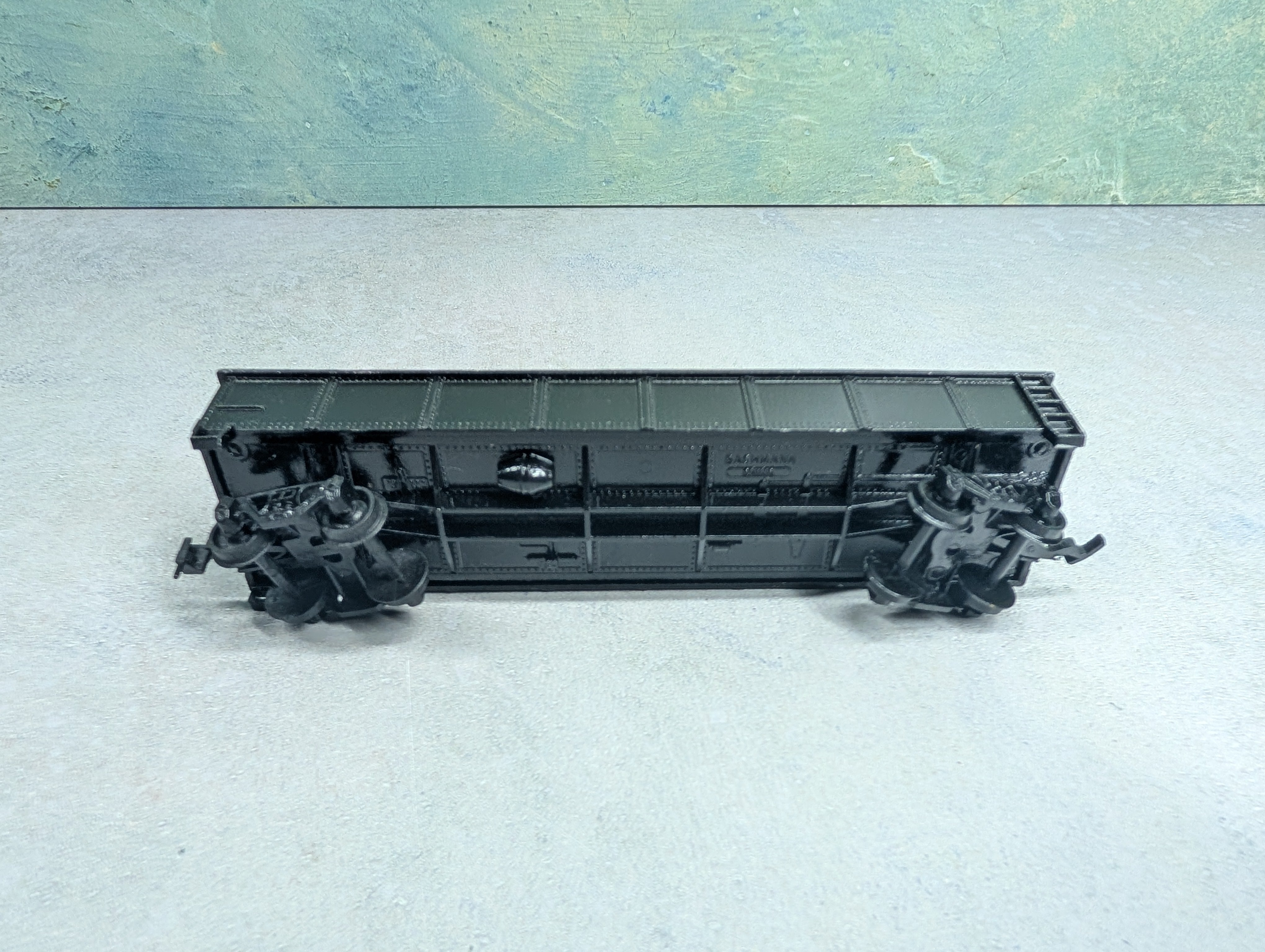 USED Bachmann HO Scale Black Painted Undecorated