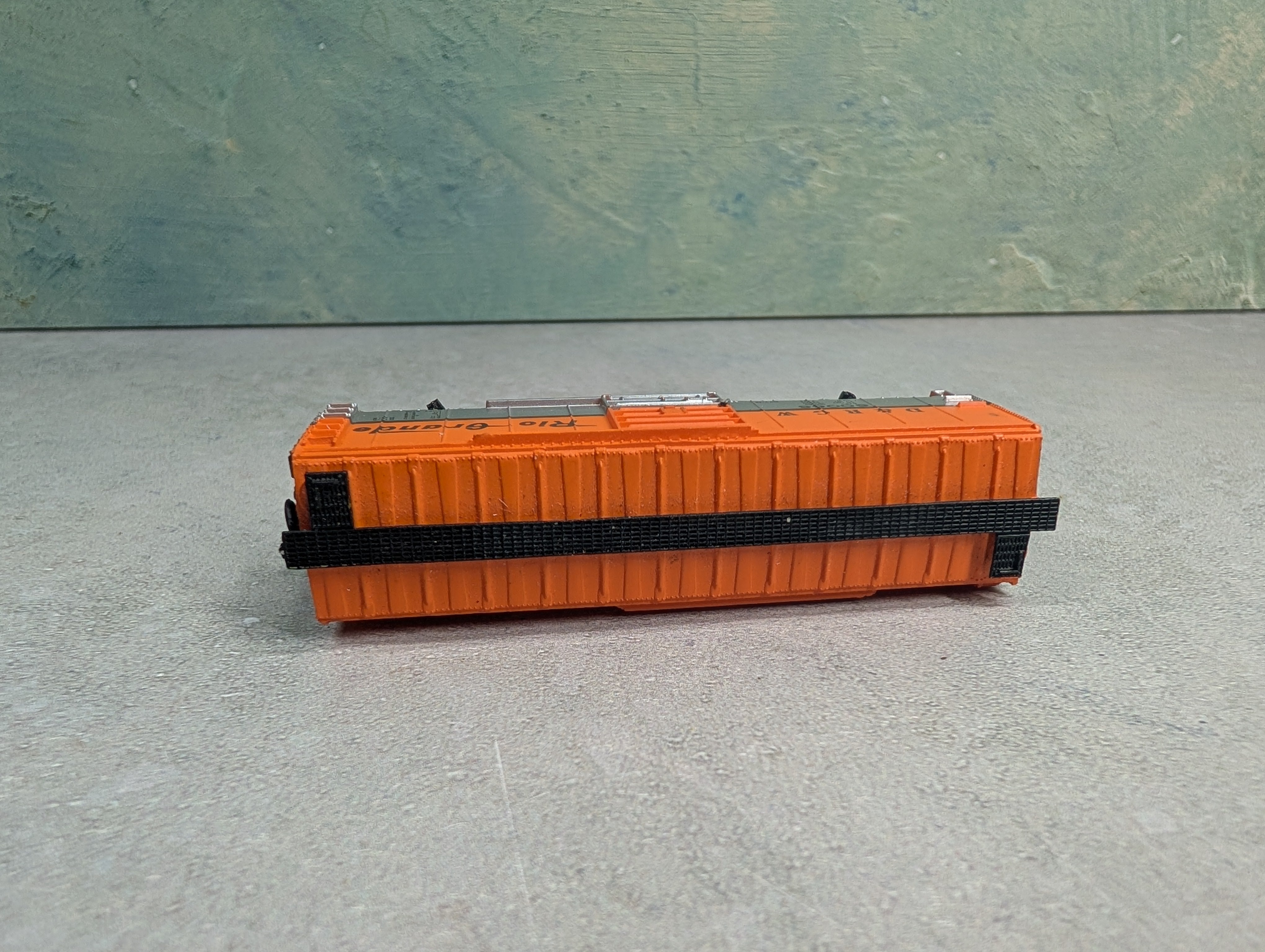 USED Bachmann N Scale Box Car Rio Grande D&RGW #60066 Brighter Paint