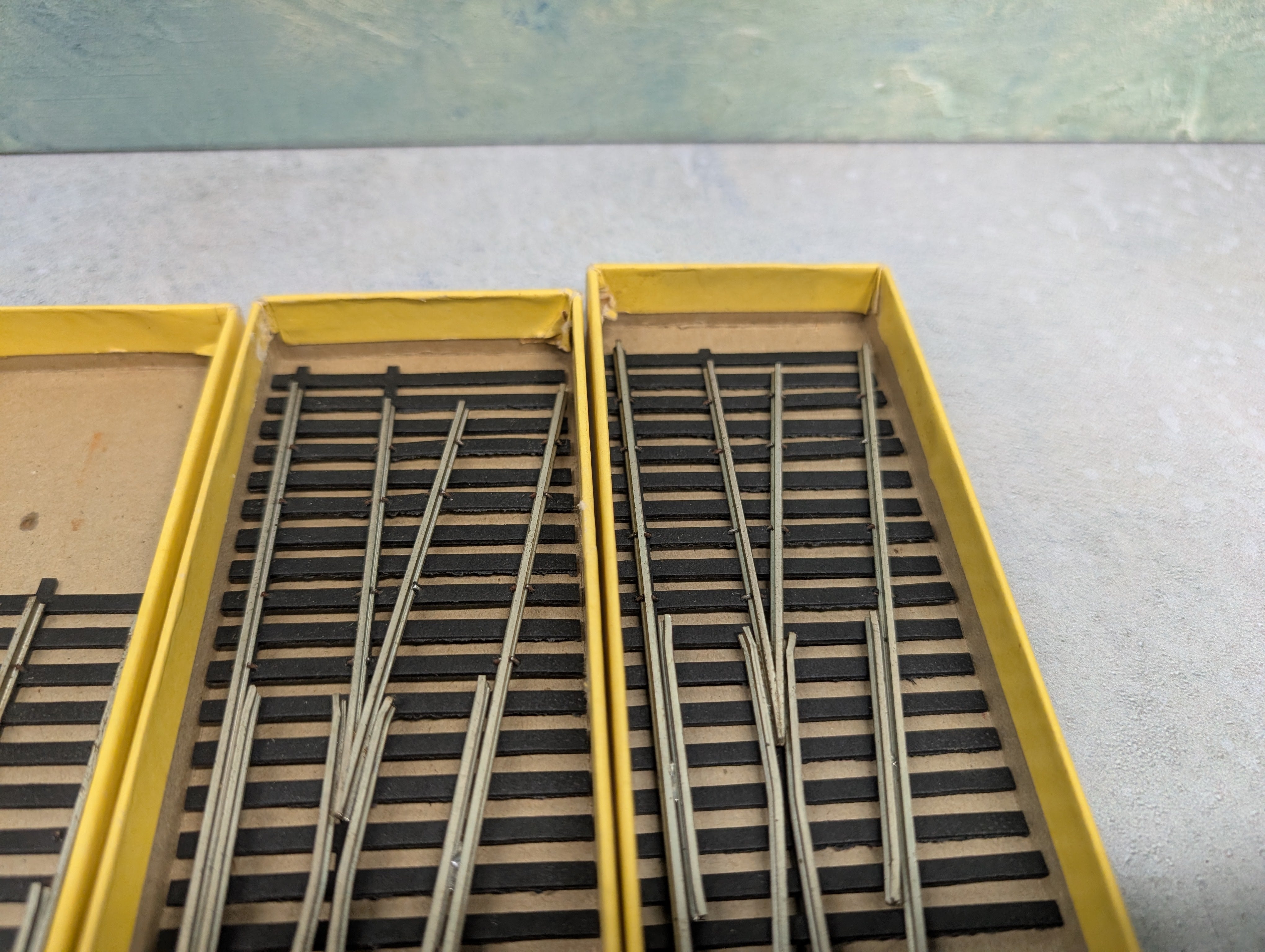 USED Bob Peare HO Scale Lot of No 6 & No 4 Switches Vintage (4 pcs)