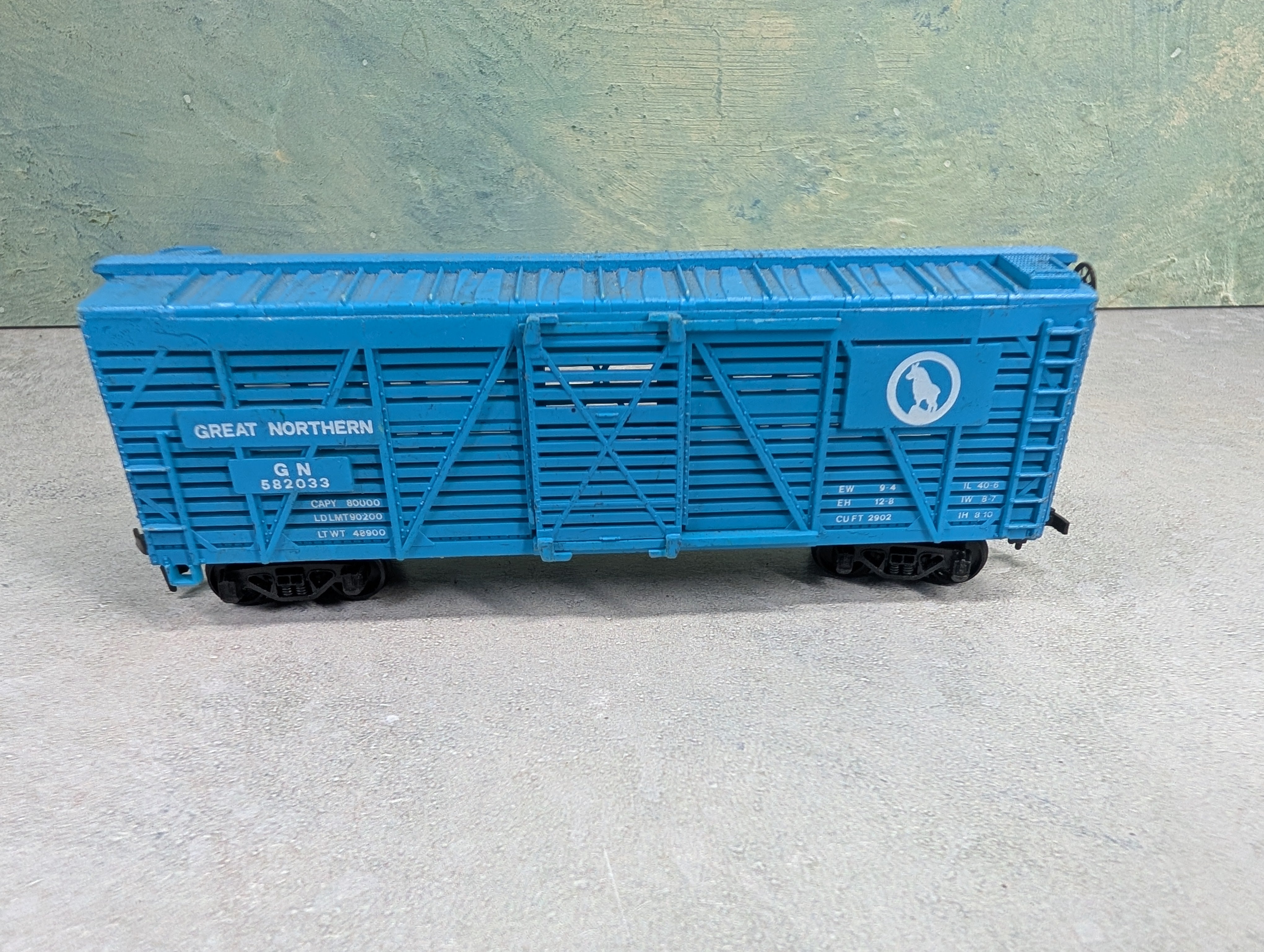 USED HO Scale Cattle Stock Car Great Northern GN #582033