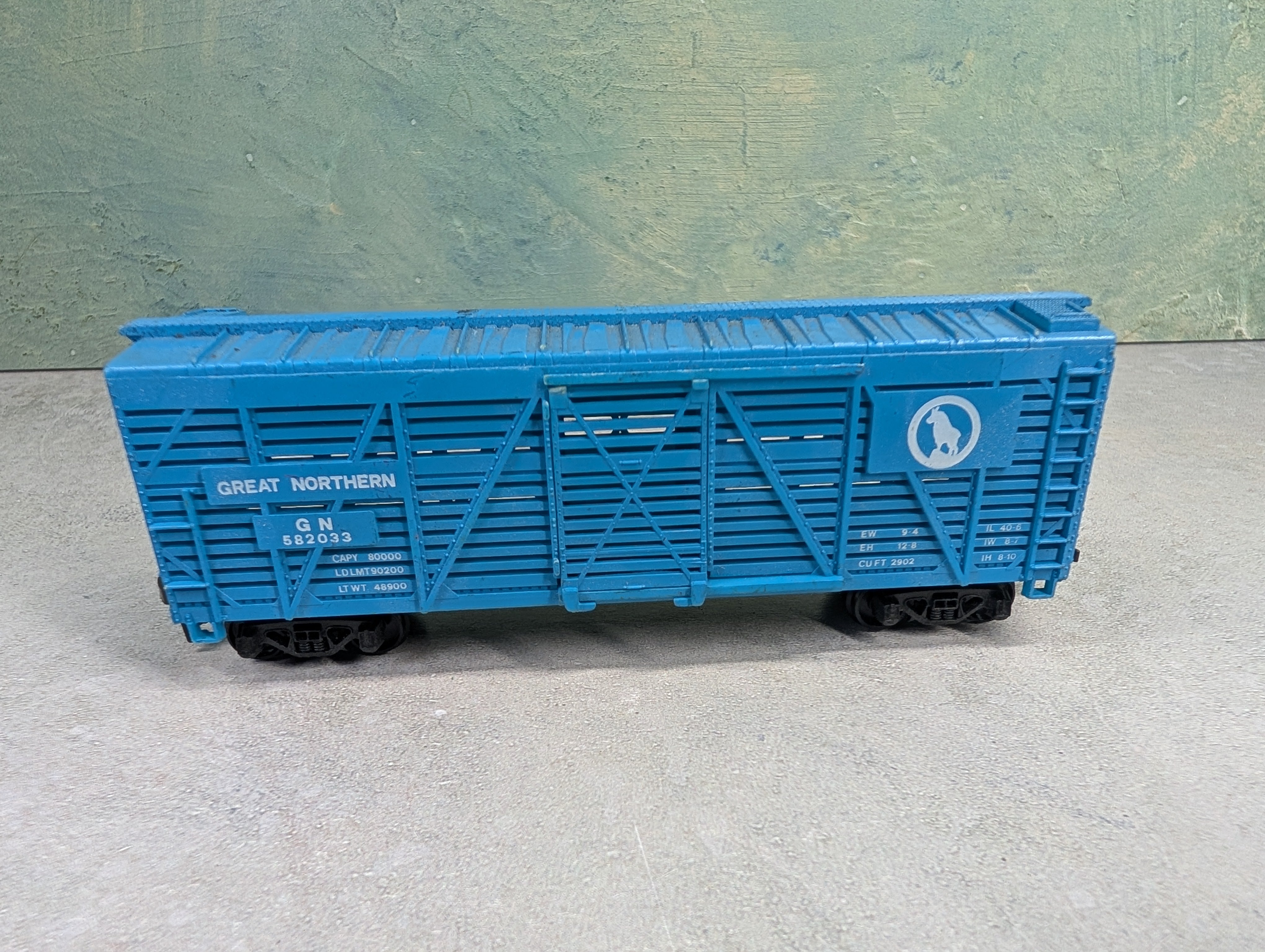 USED HO Scale Cattle Stock Car Great Northern GN #582033