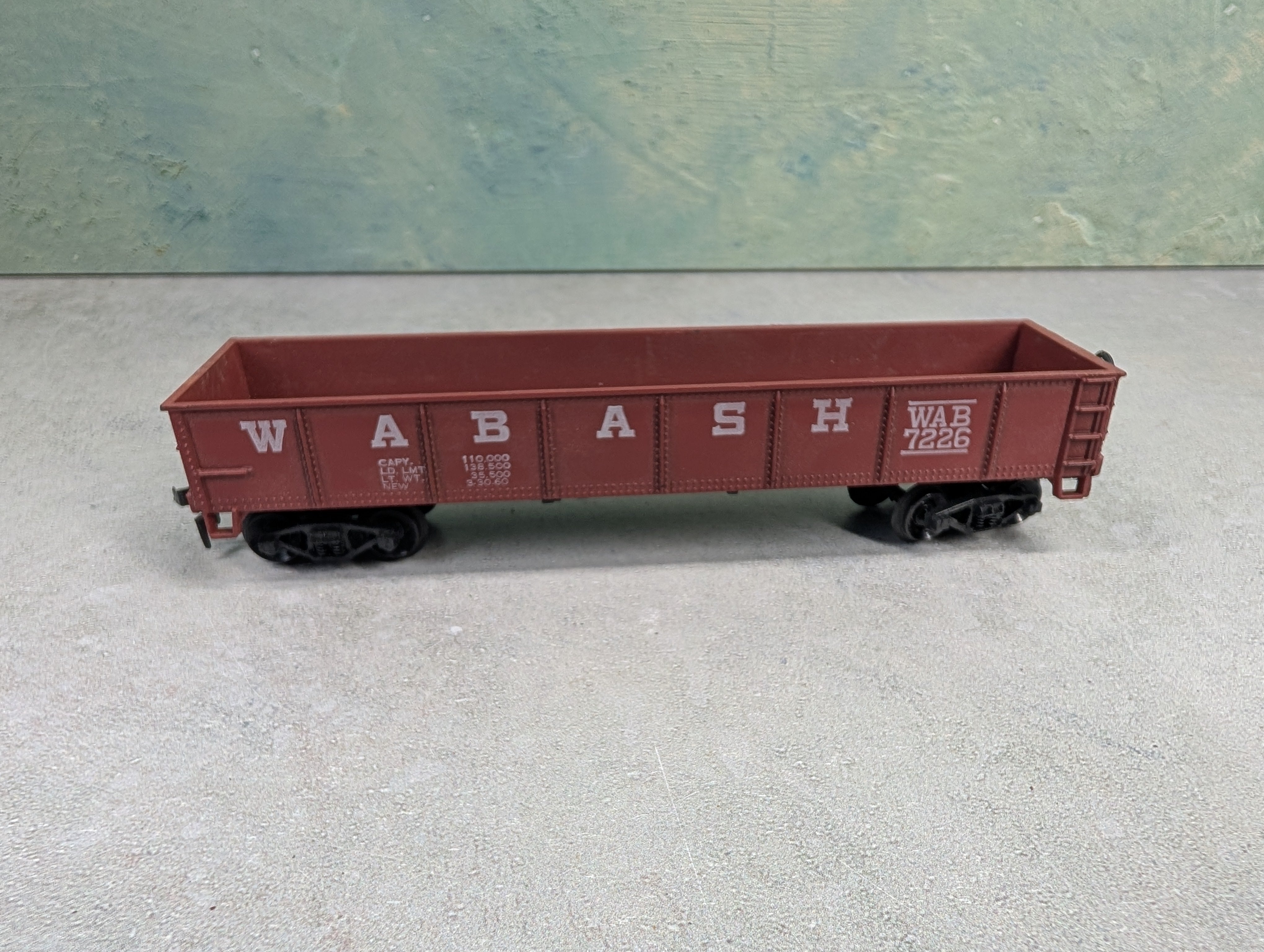 USED HO Scale Gondola Wabash WAB #7226