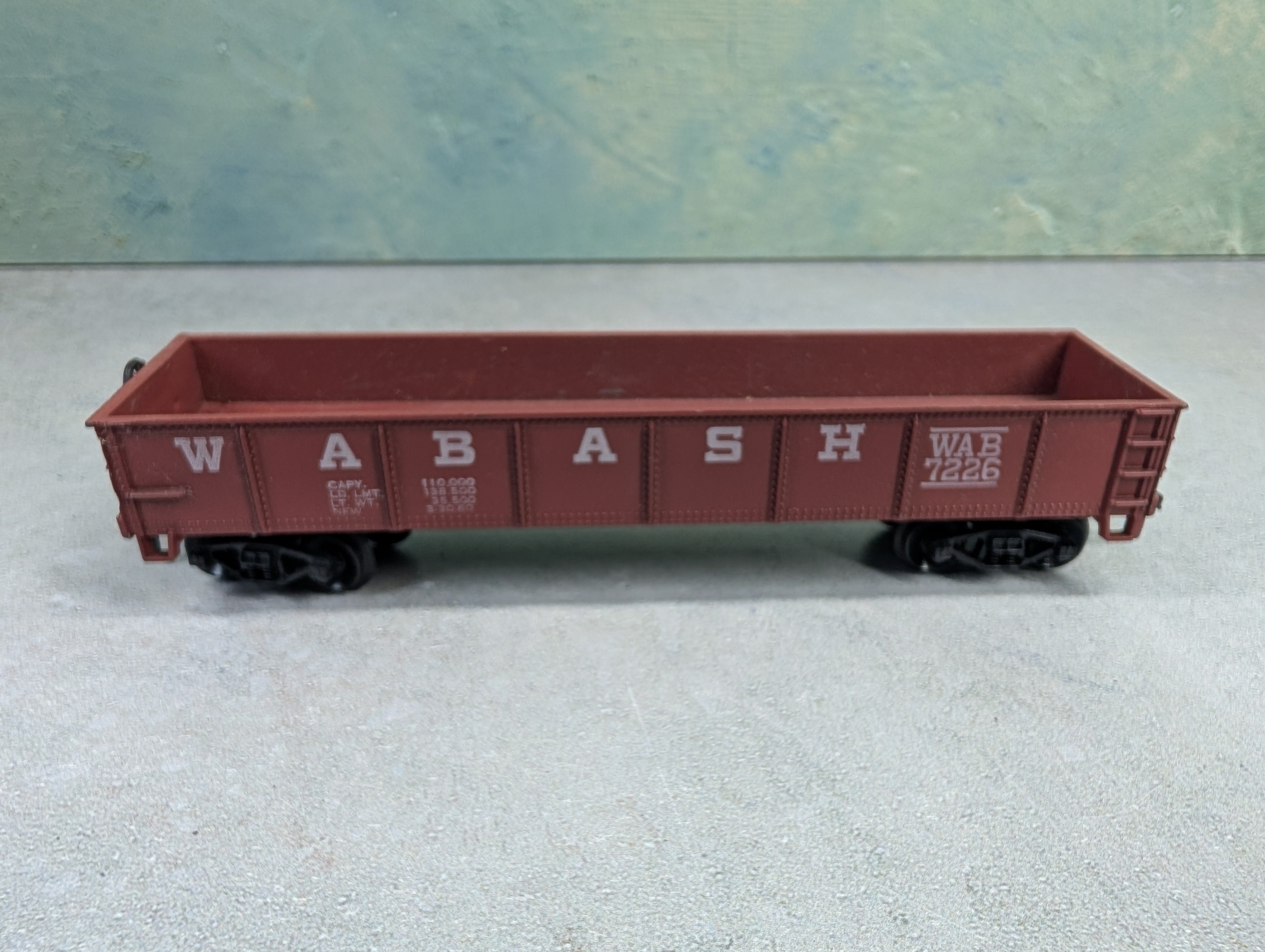 USED HO Scale Gondola Wabash WAB #7226