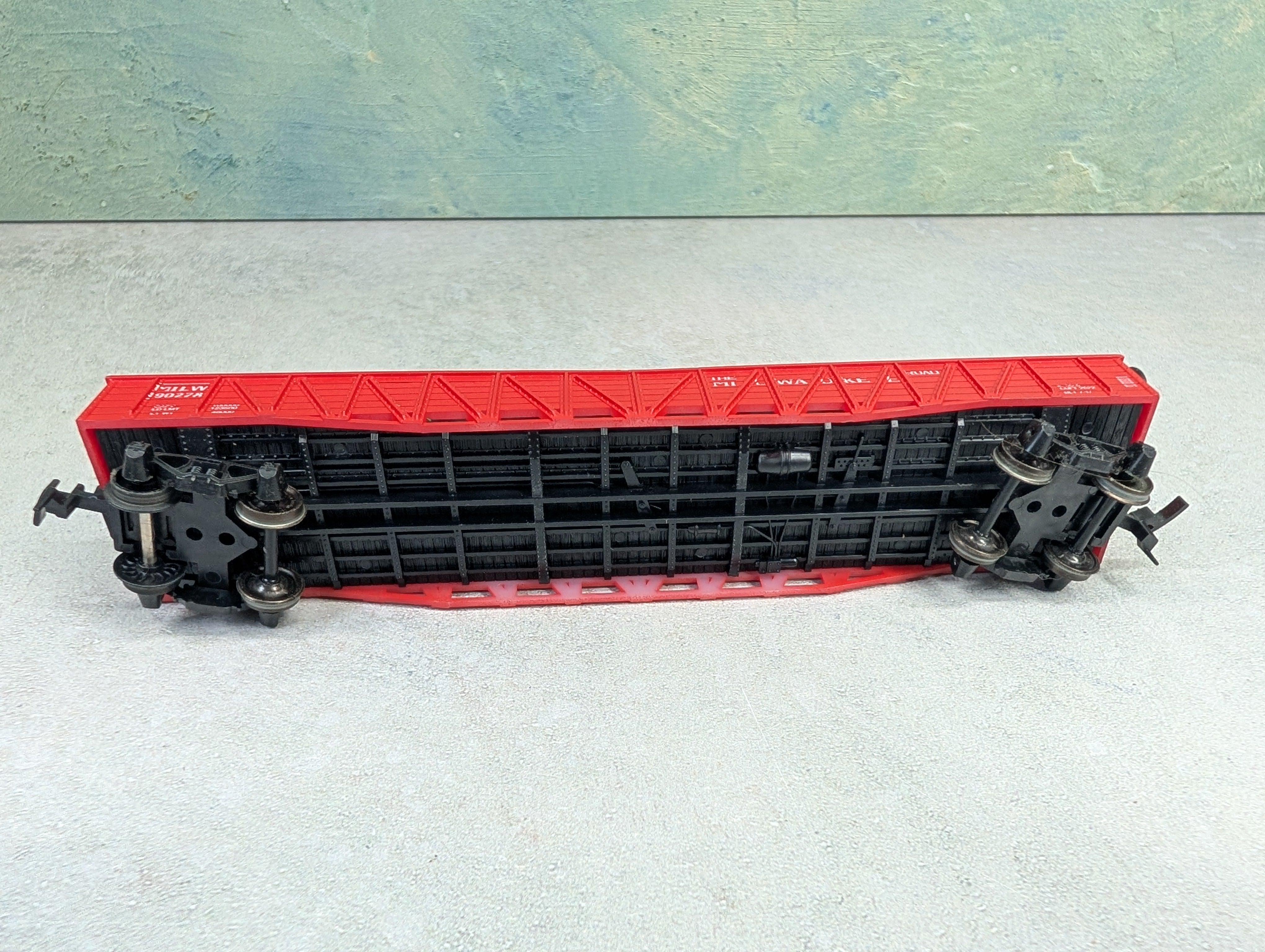 USED Roco HO Scale Gondola Milwaukee Road MILW #90278