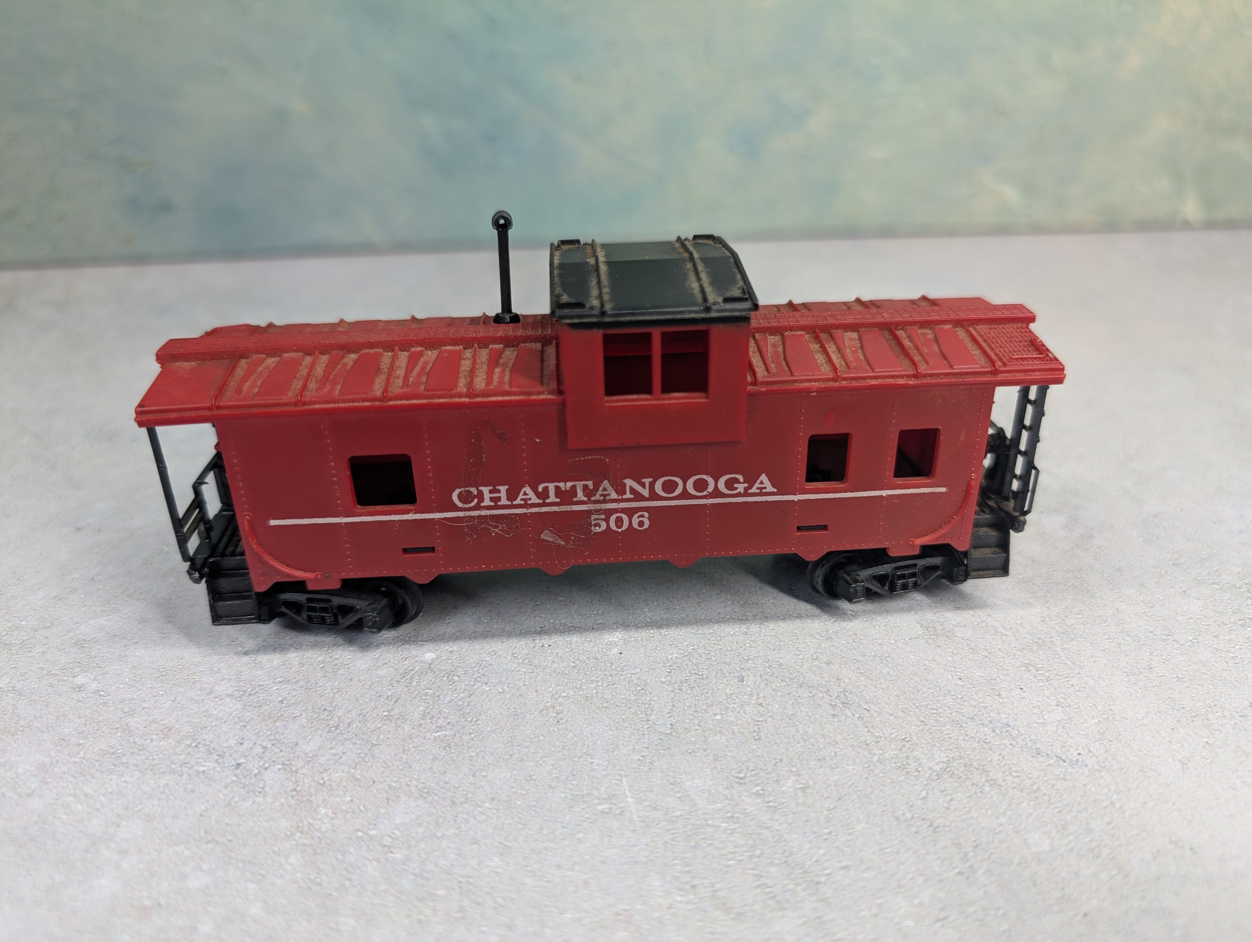 USED Tyco HO Scale Caboose Chattanooga #506