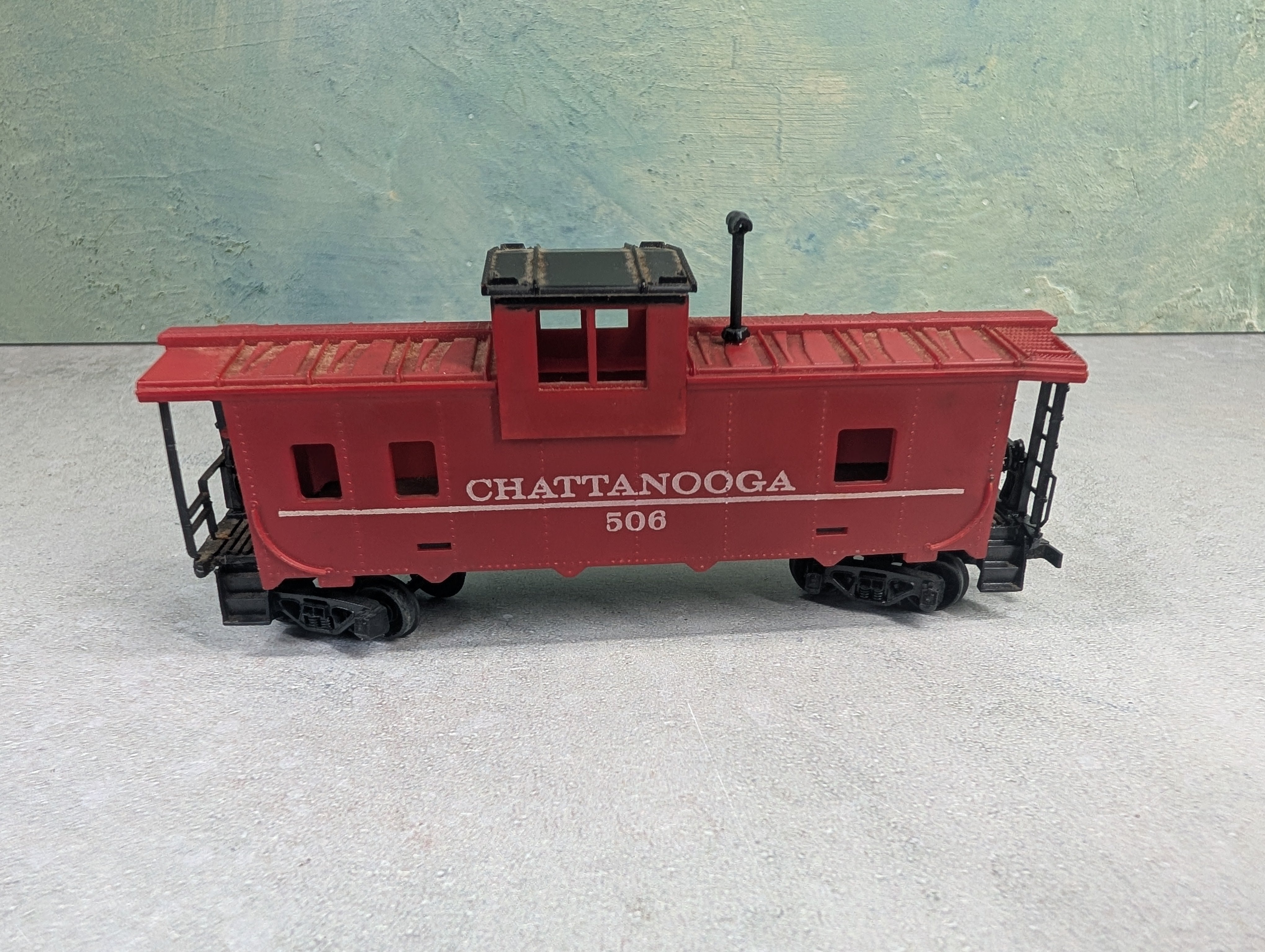 USED Tyco HO Scale Caboose Chattanooga #506