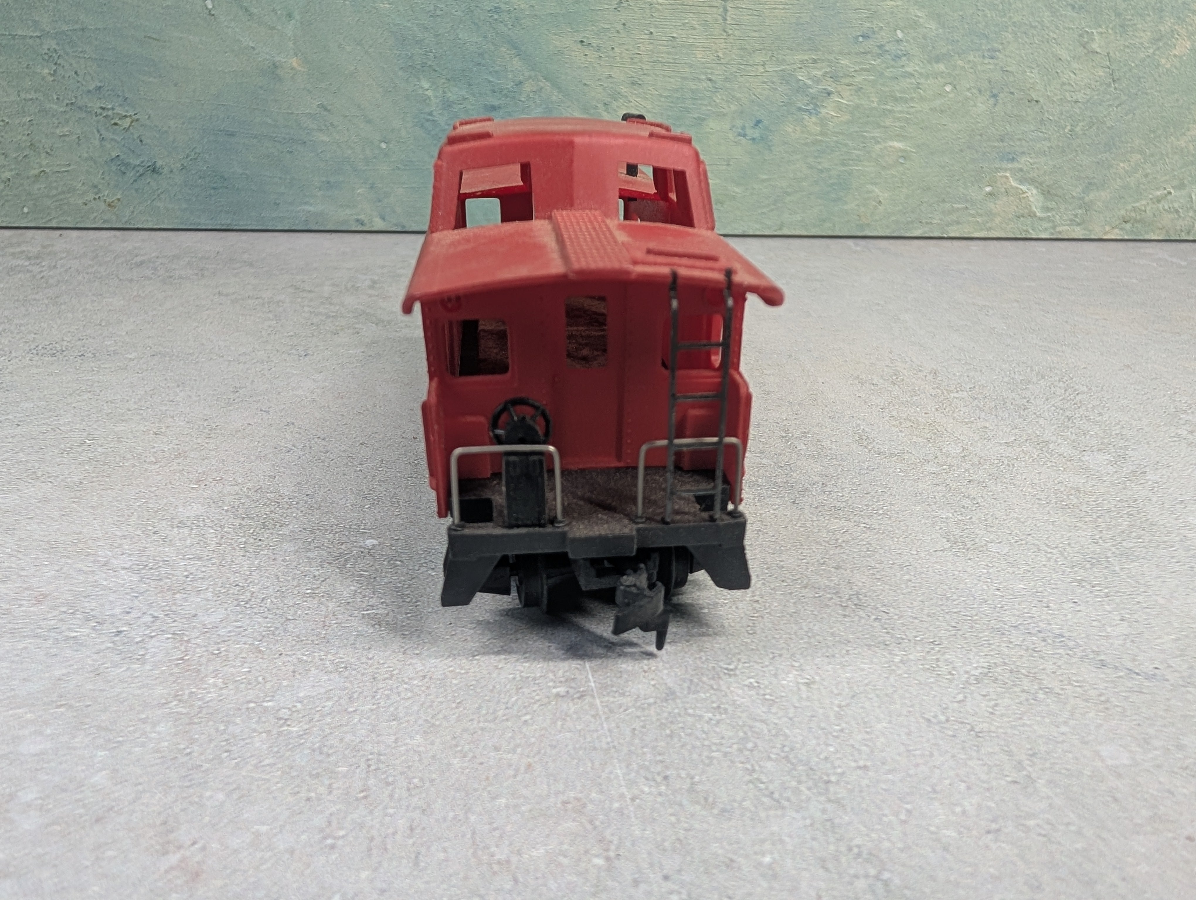 USED Tyco HO Scale Caboose Santa Fe ATSF #7240