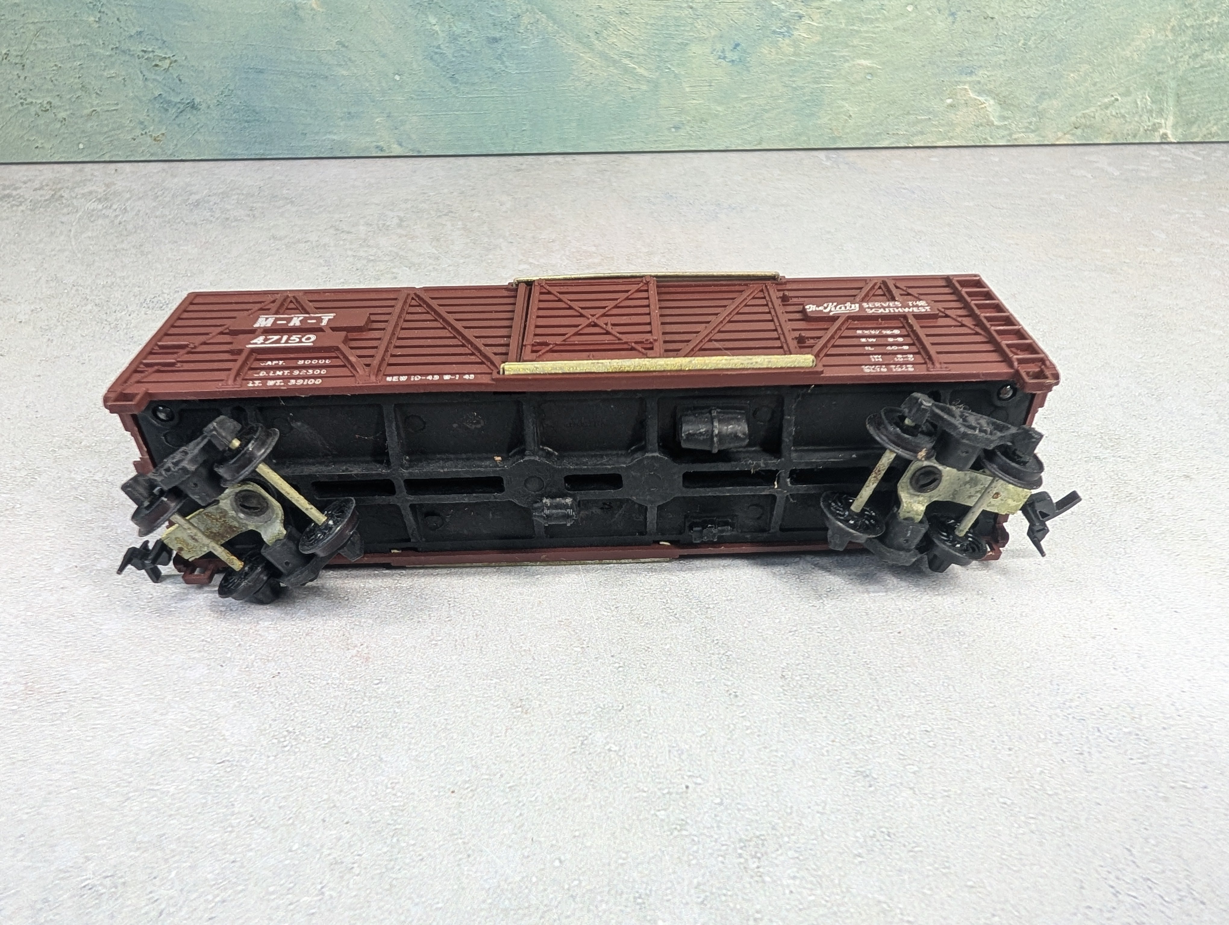 USED Mantua HO Scale 40' Cattle Stock Car MKT 47150