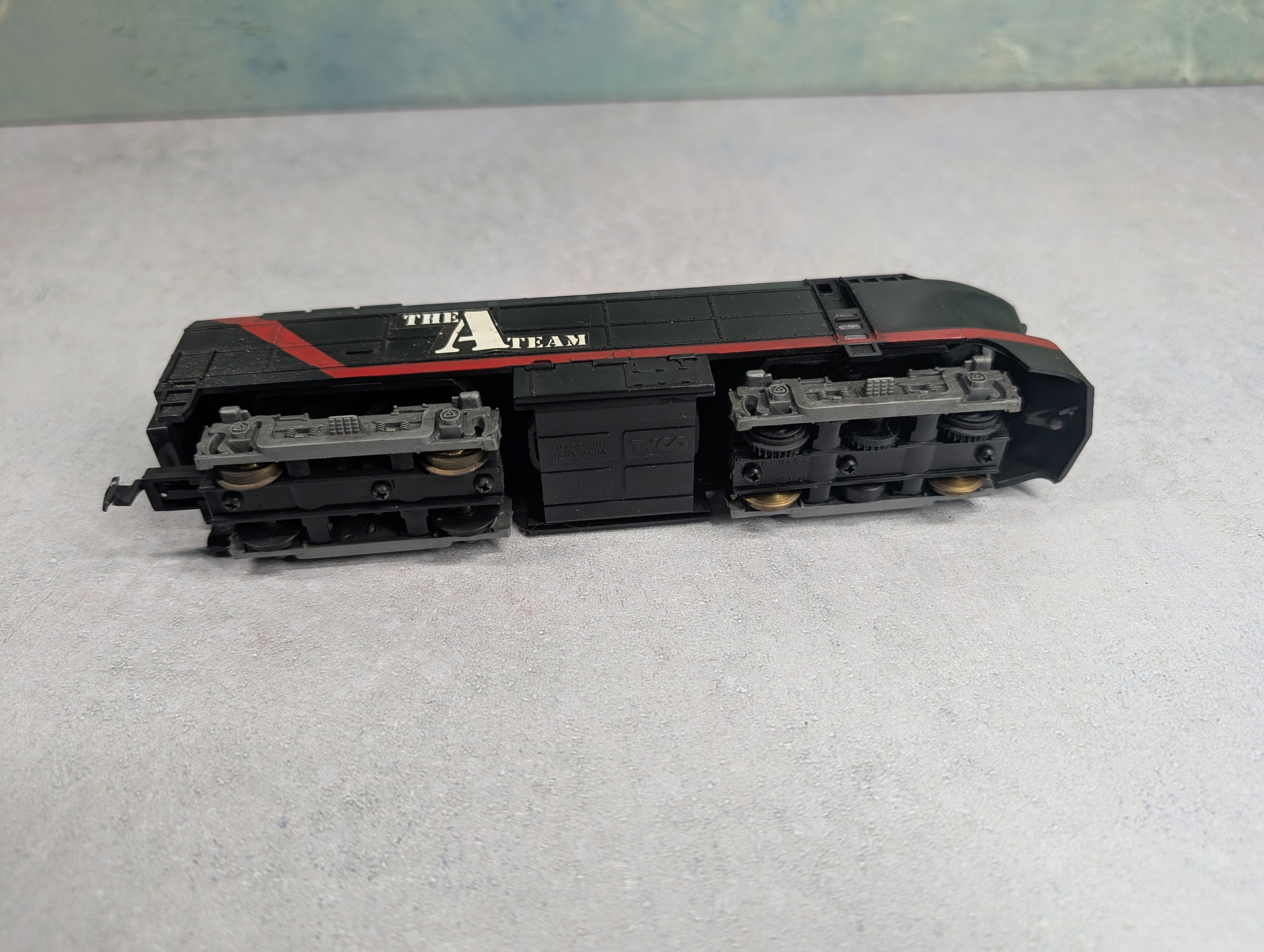 USED Tyco HO Scale Diesel Locomotive The A Team Runs DC