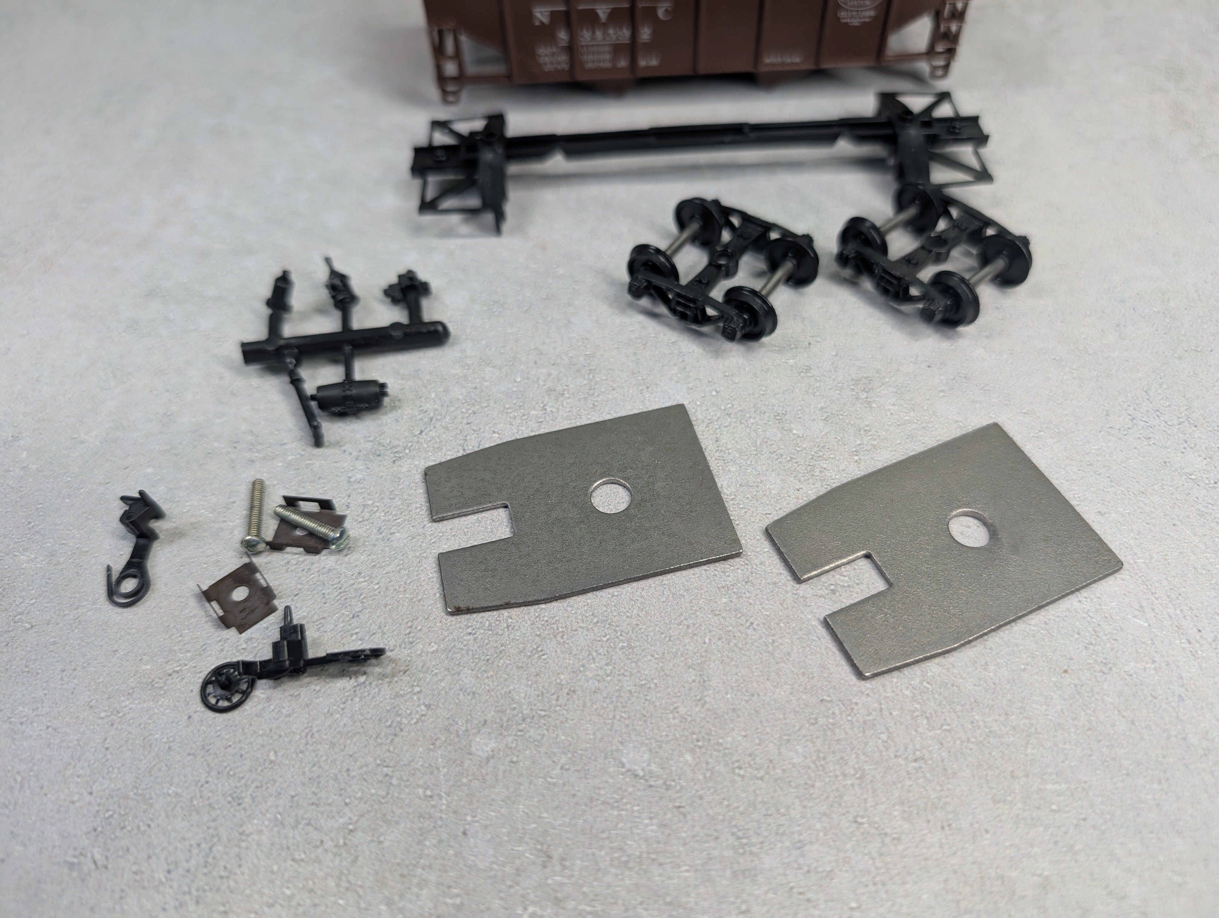 USED Athearn HO Scale 2 Bay Open Hopper New York Central NYC #834592 KIT