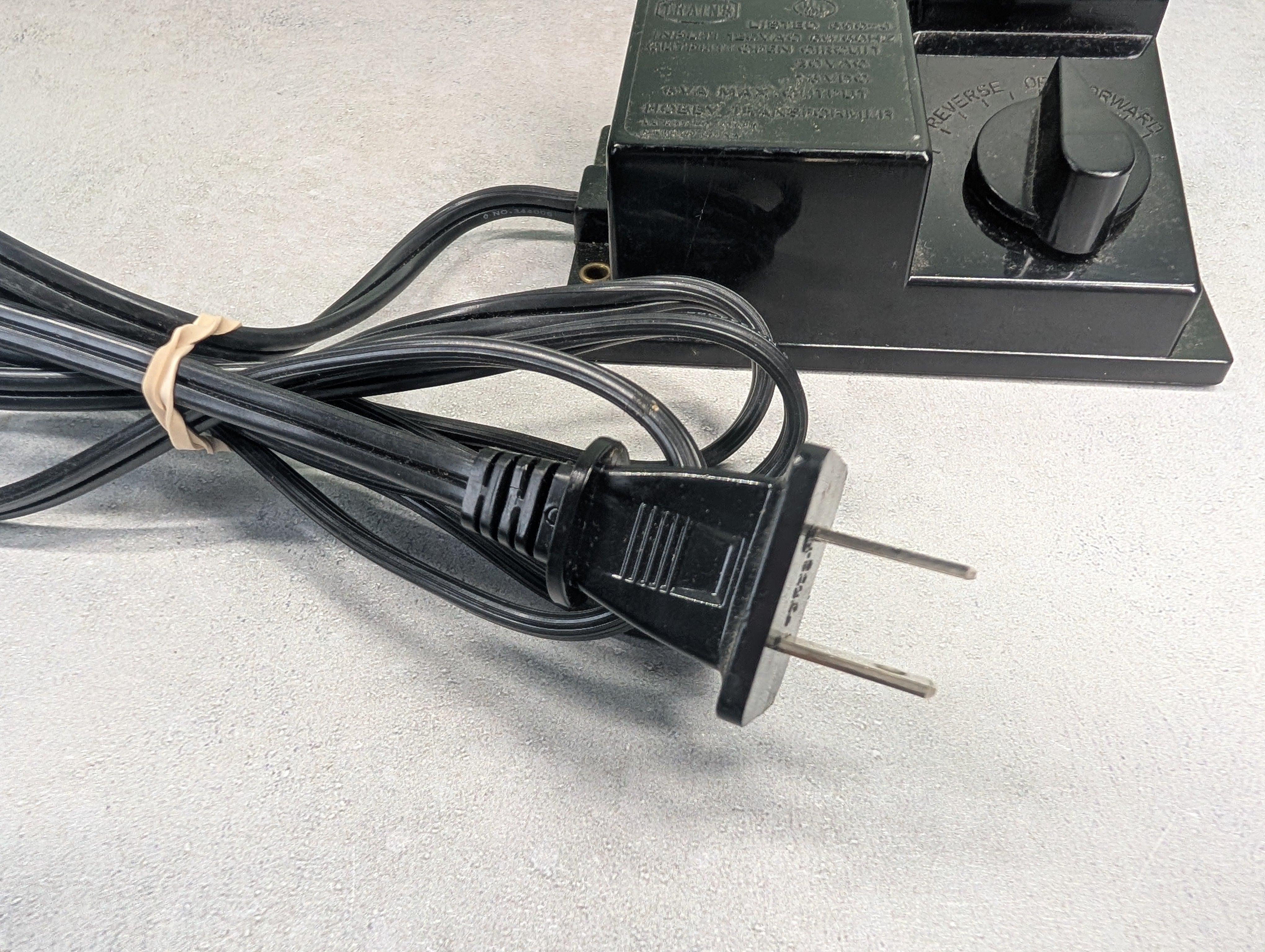 USED Life-Like HO Scale Black DC Hobby Transformer Tested