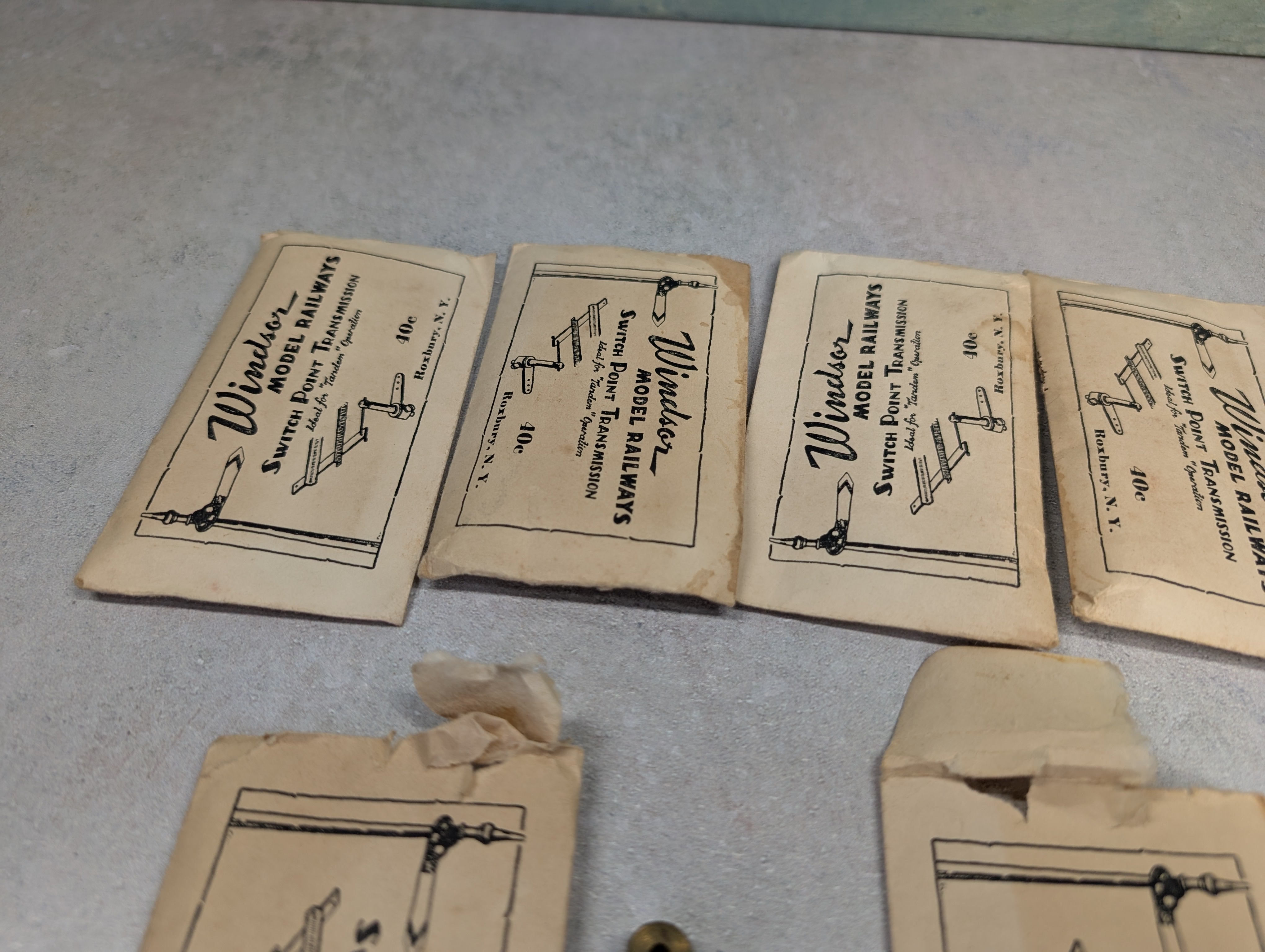 USED Windsor Model Railways HO Scale Lot of Switch Point Transmission Packs, Ideal for Tandem Operation