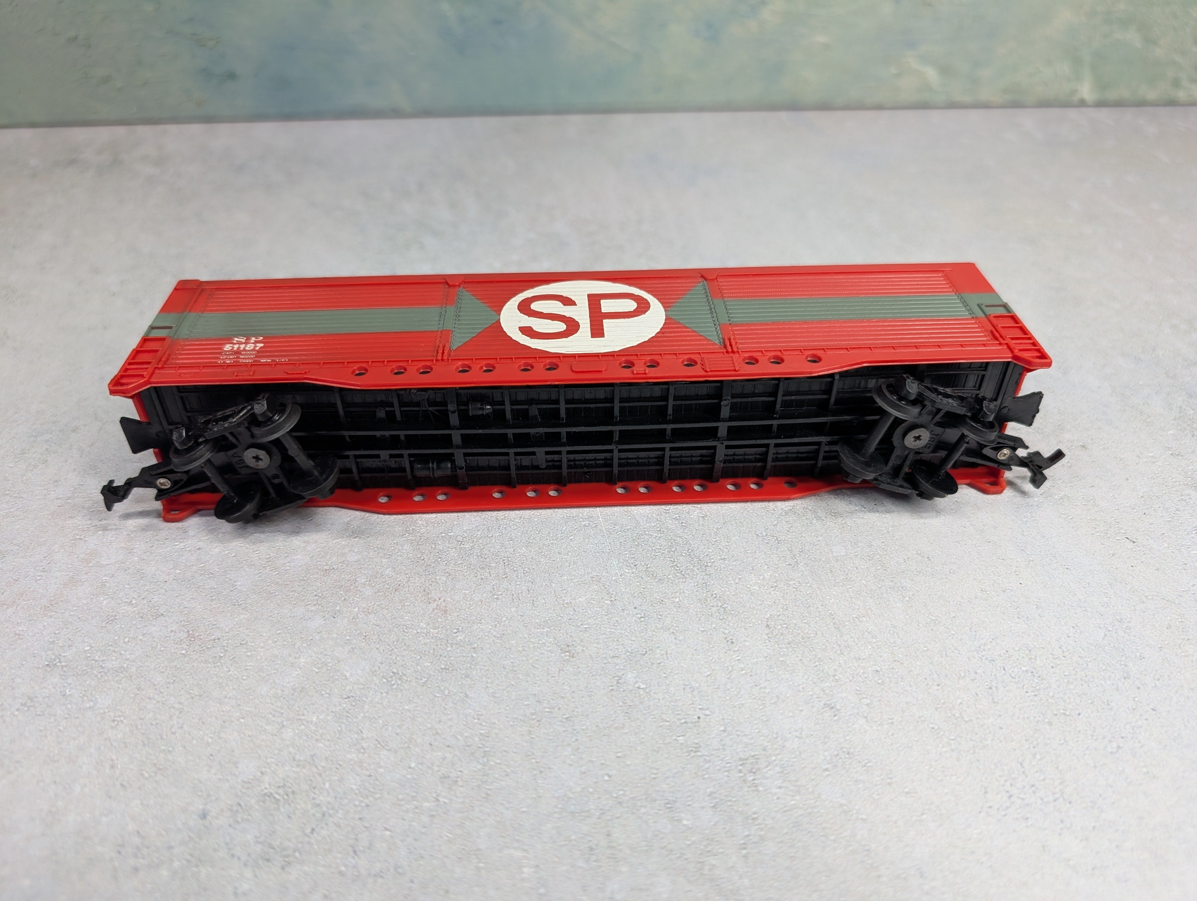 USED Bachmann HO Scale All Door Box Car Southern Pacific SP #51187
