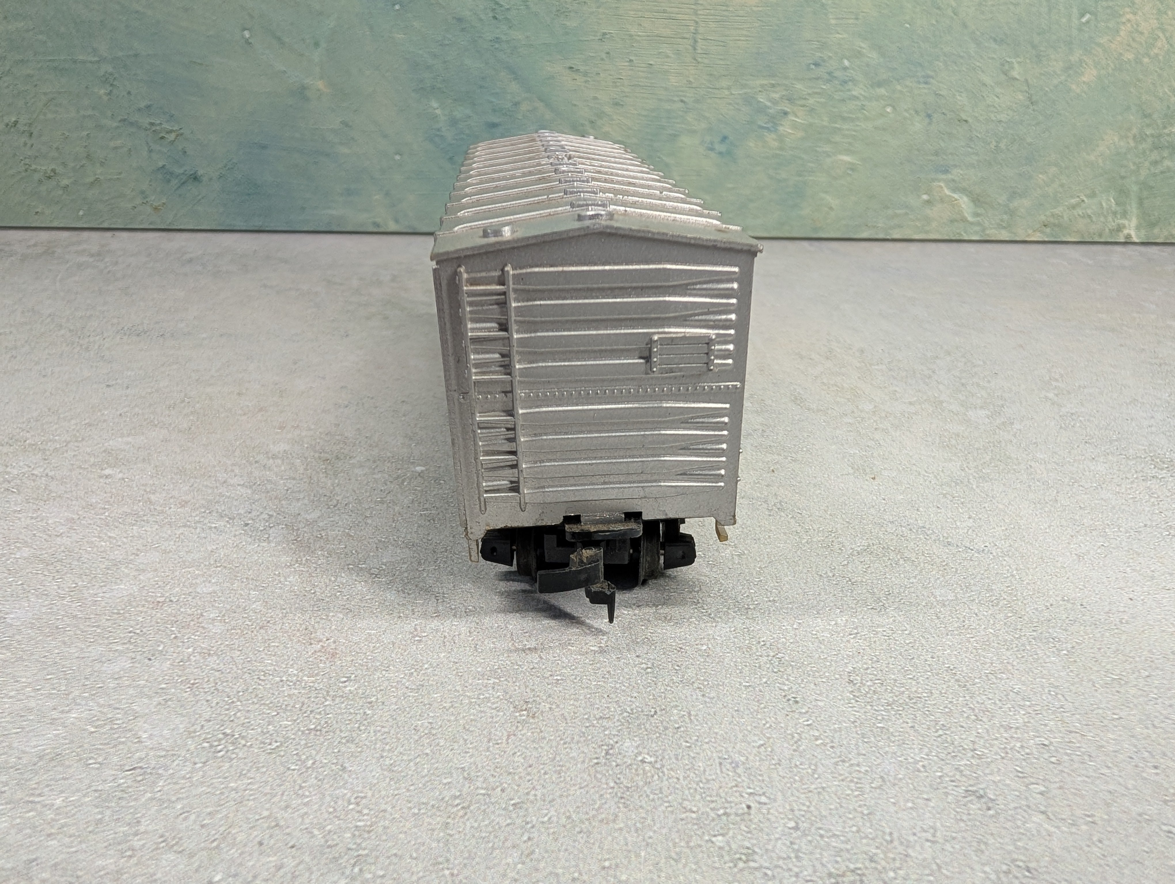 USED Roco HO Scale Wooden Box Car Minneapolis & St Louis M&STL #1072