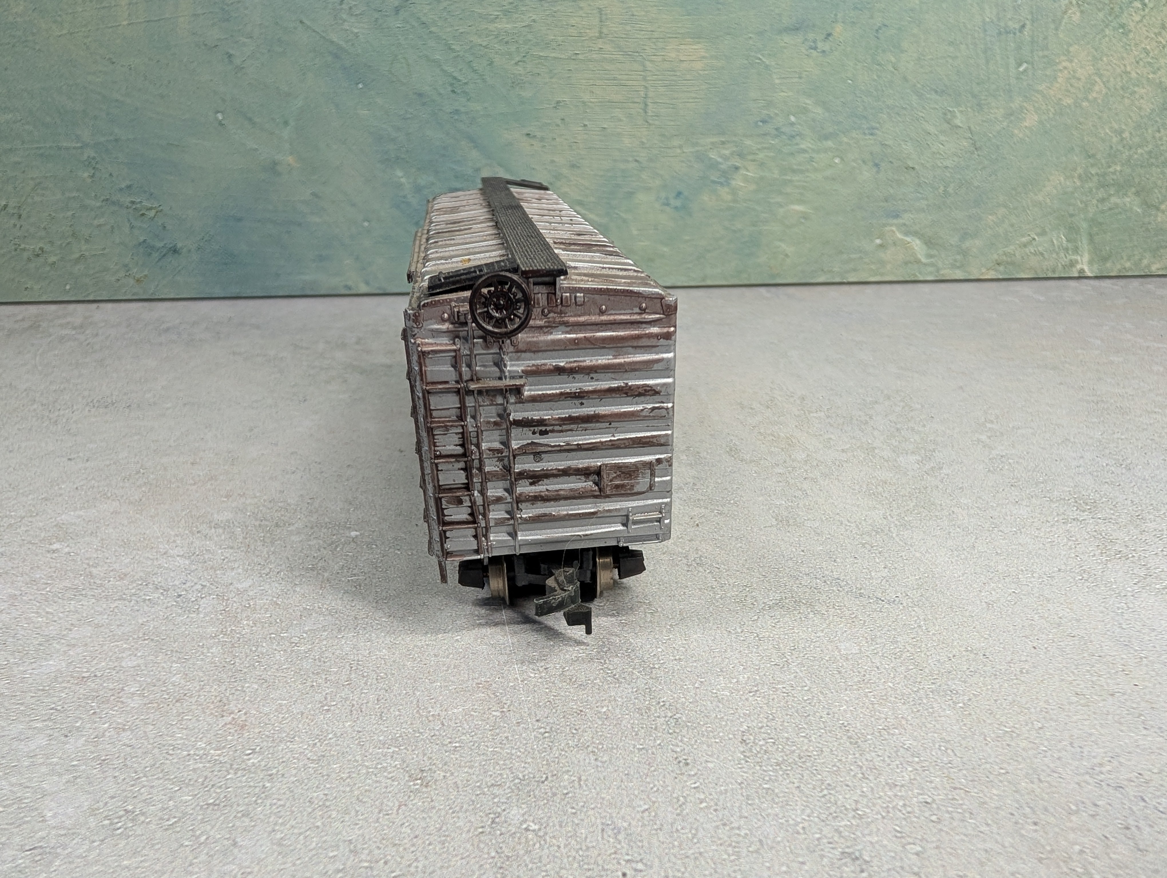 USED HO Scale Beautifully Weathered 40' Box Car Atlanta & West Point A&WP #39004