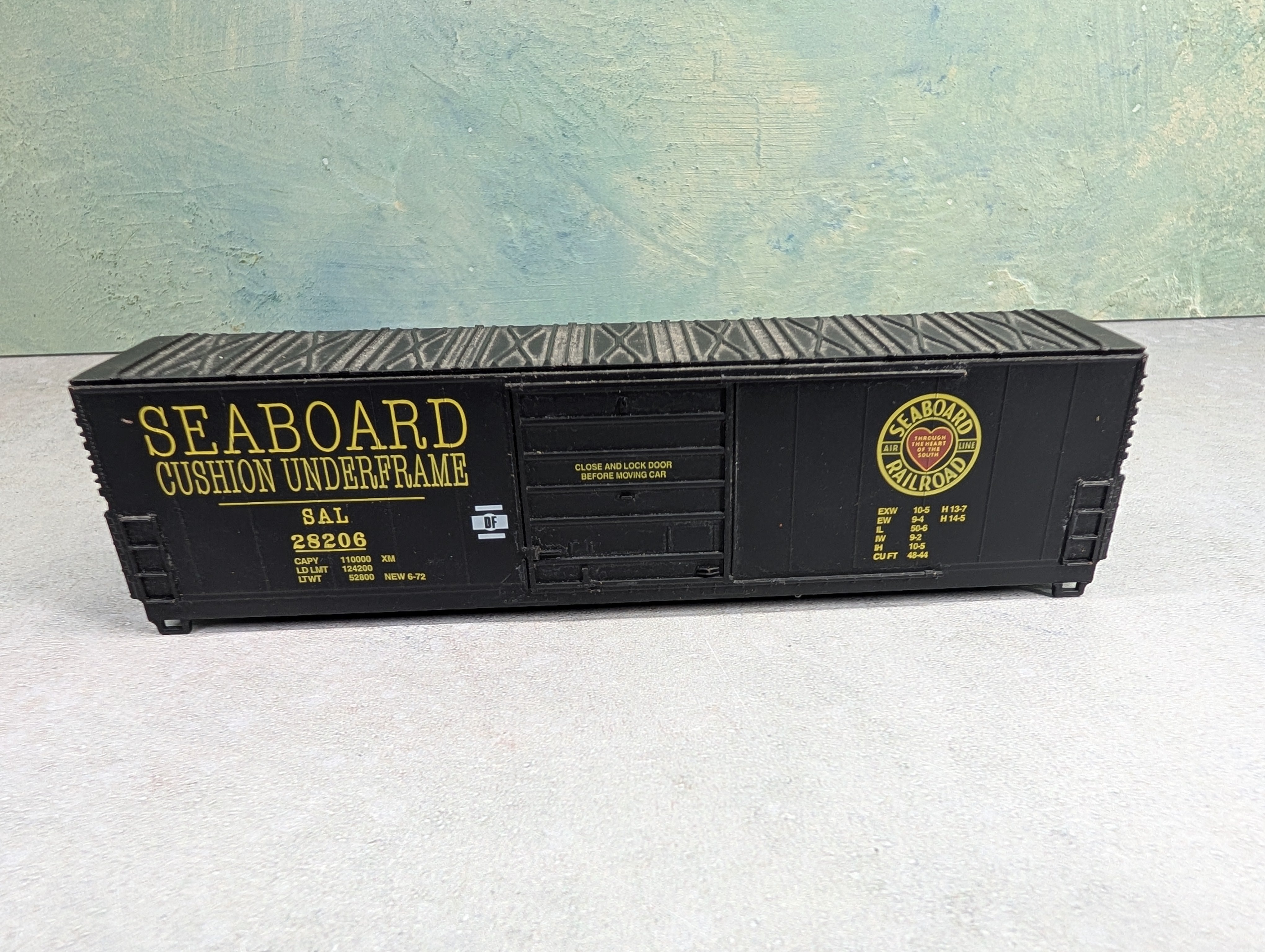 USED Life-Like HO Scale Box Car Seaboard Air Line SAL #28206