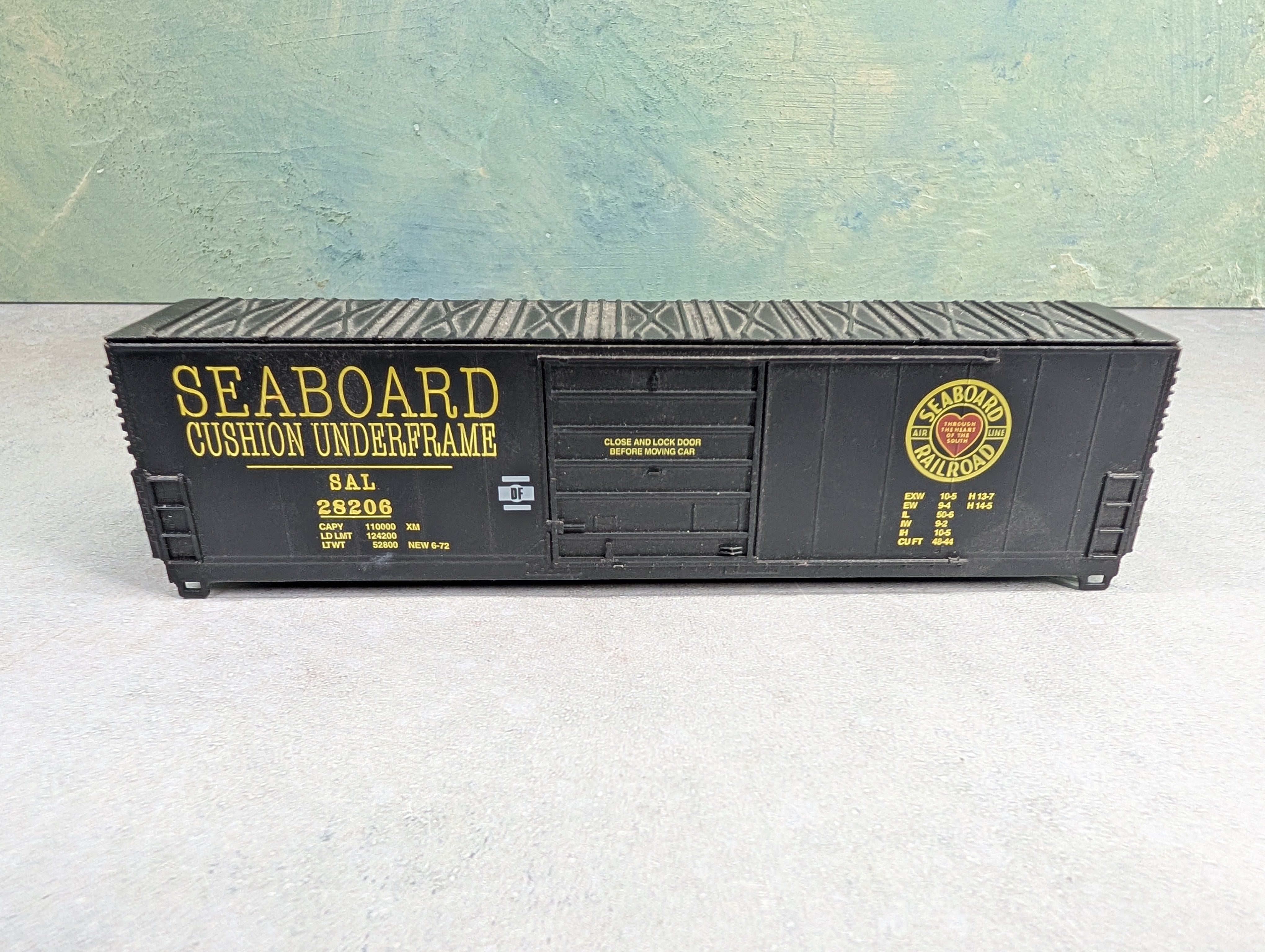 USED Life-Like HO Scale Box Car Seaboard Air Line SAL #28206