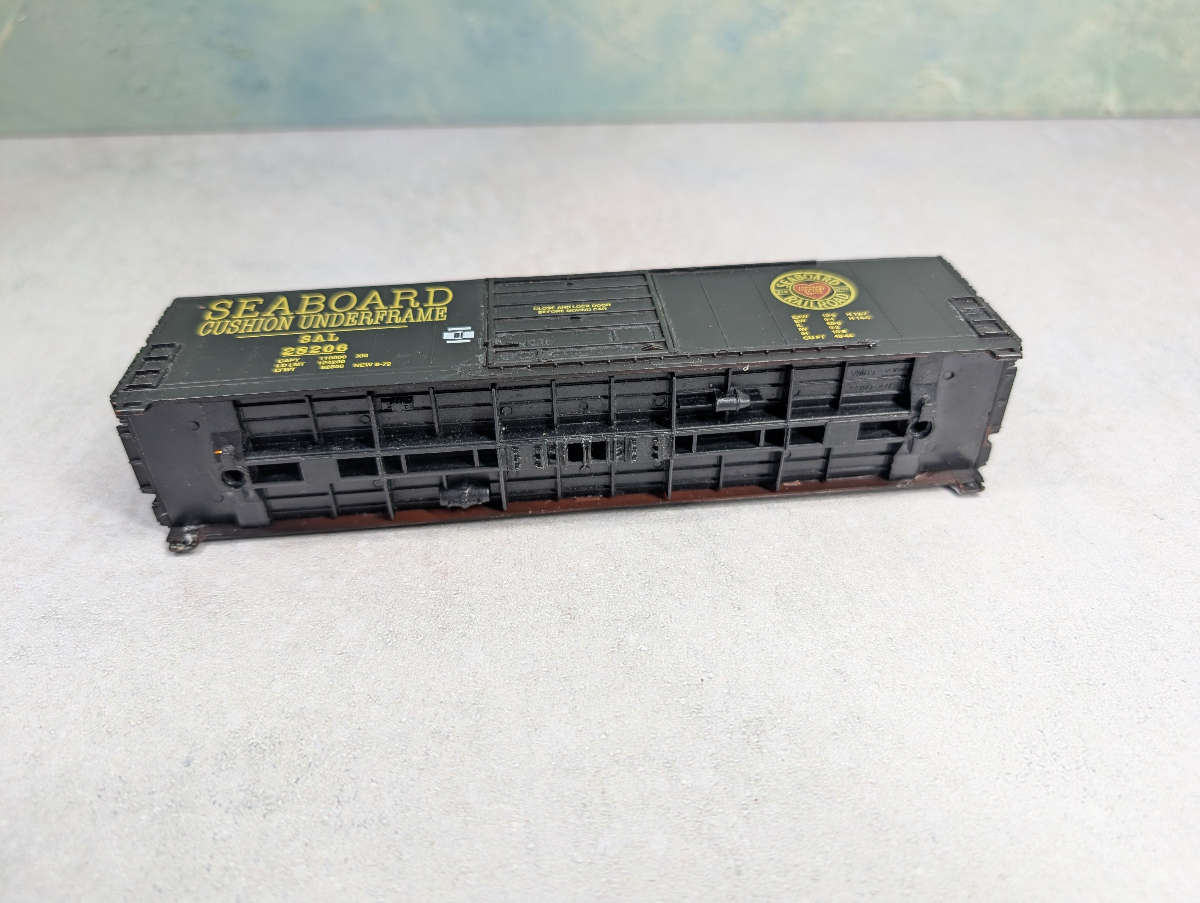USED Life-Like HO Scale Box Car Seaboard Air Line SAL #28206