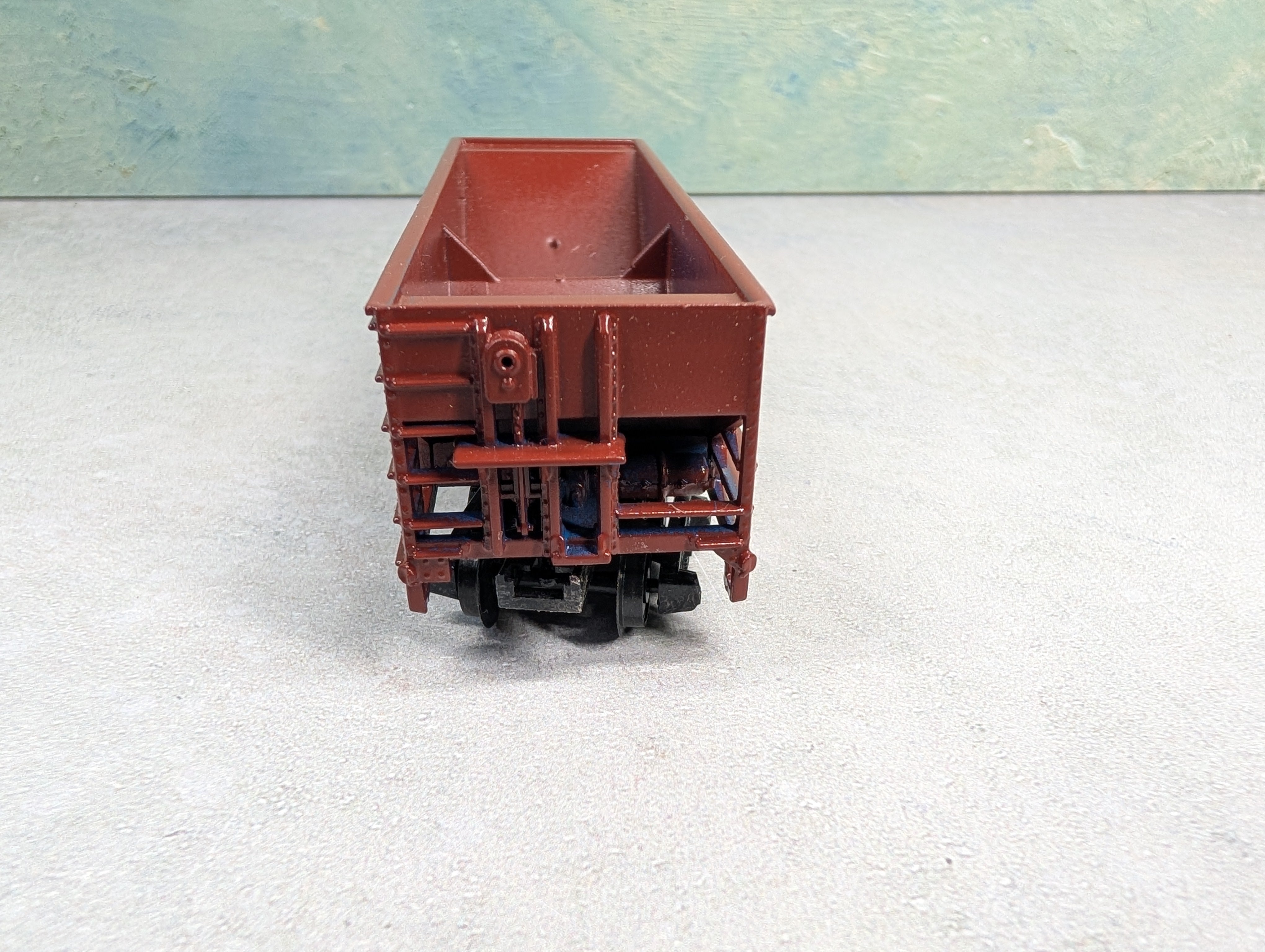 USED HO Scale Operating Hopper Buffalo & Susquehanna B&S #9108 Custom