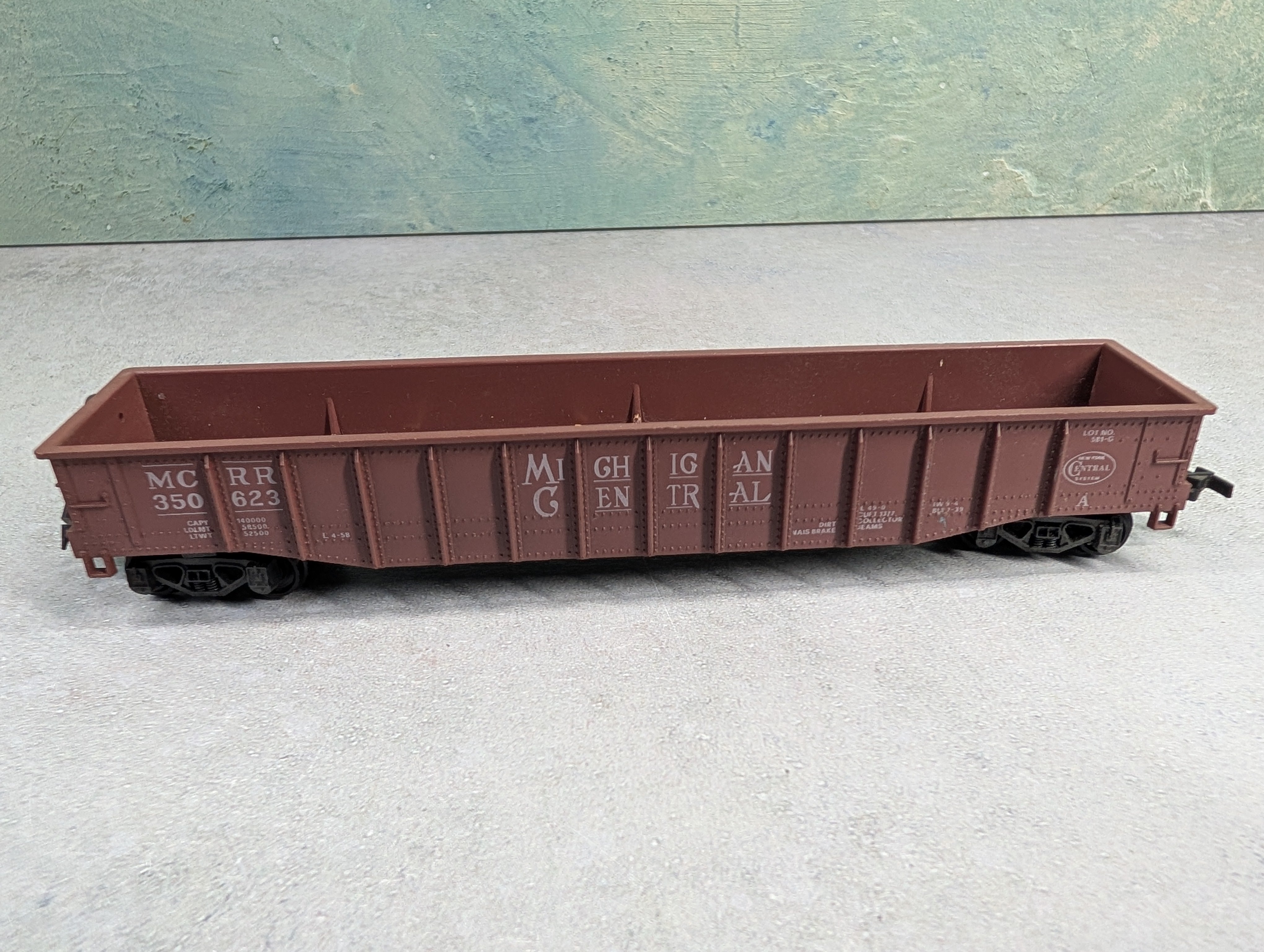 USED LIMA HO Scale Gondola Michigan Central MCRR #350623