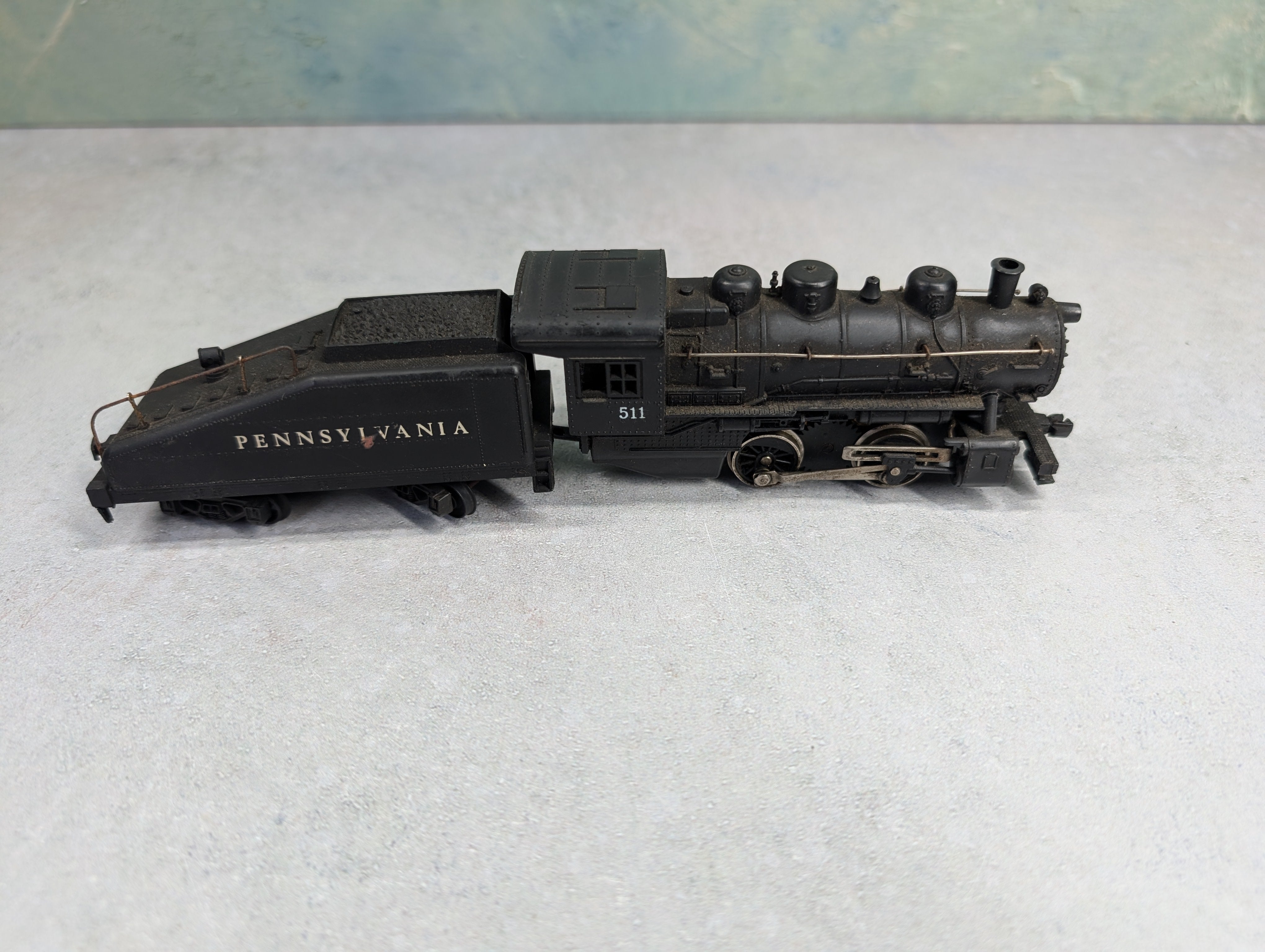 USED LIMA HO Scale 0-4-0 Steam Locomotive Pennsylvania Parts/Repairs DC